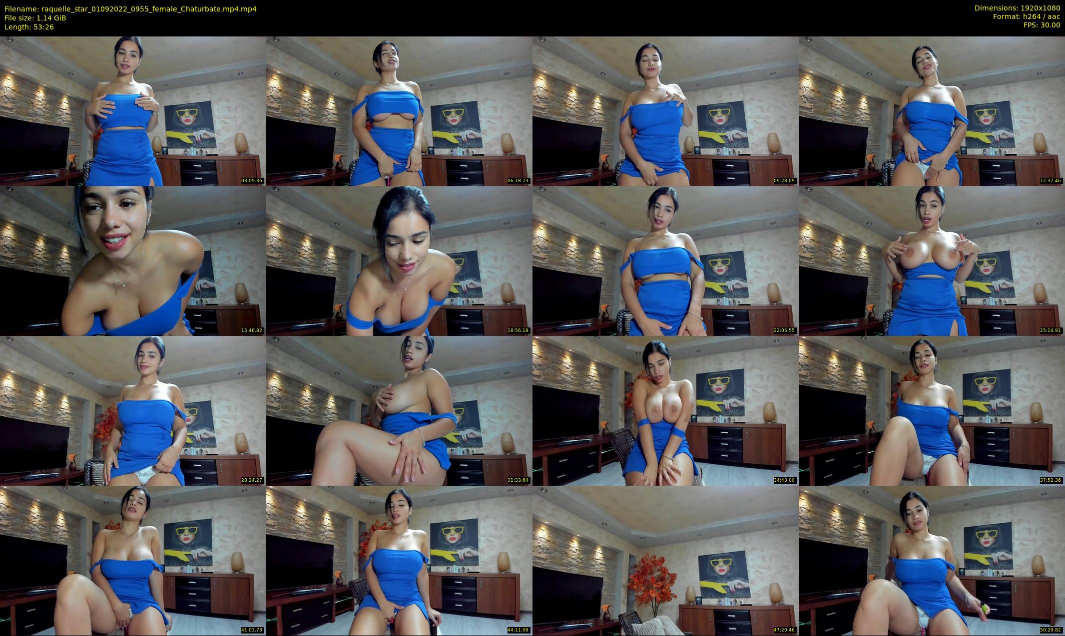 raquelle_star — 54 minute Chaturbate couple cam show recording, 1080p, Sep 1, 2022