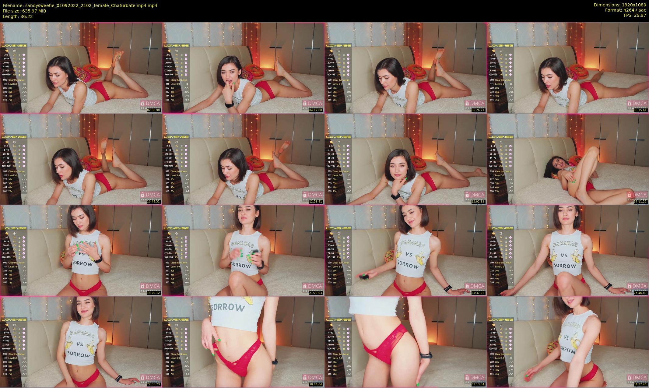 sandysweetie — 37 minute Chaturbate female cam show recording, 1080p, Sep 1, 2022