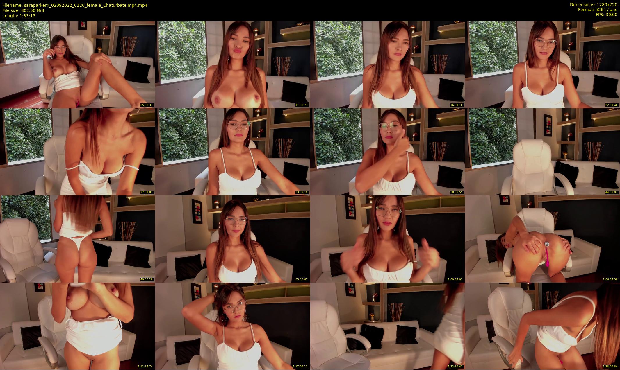 saraparkerx — 94 minute Chaturbate female cam show recording, 720p, Sep 2, 2022