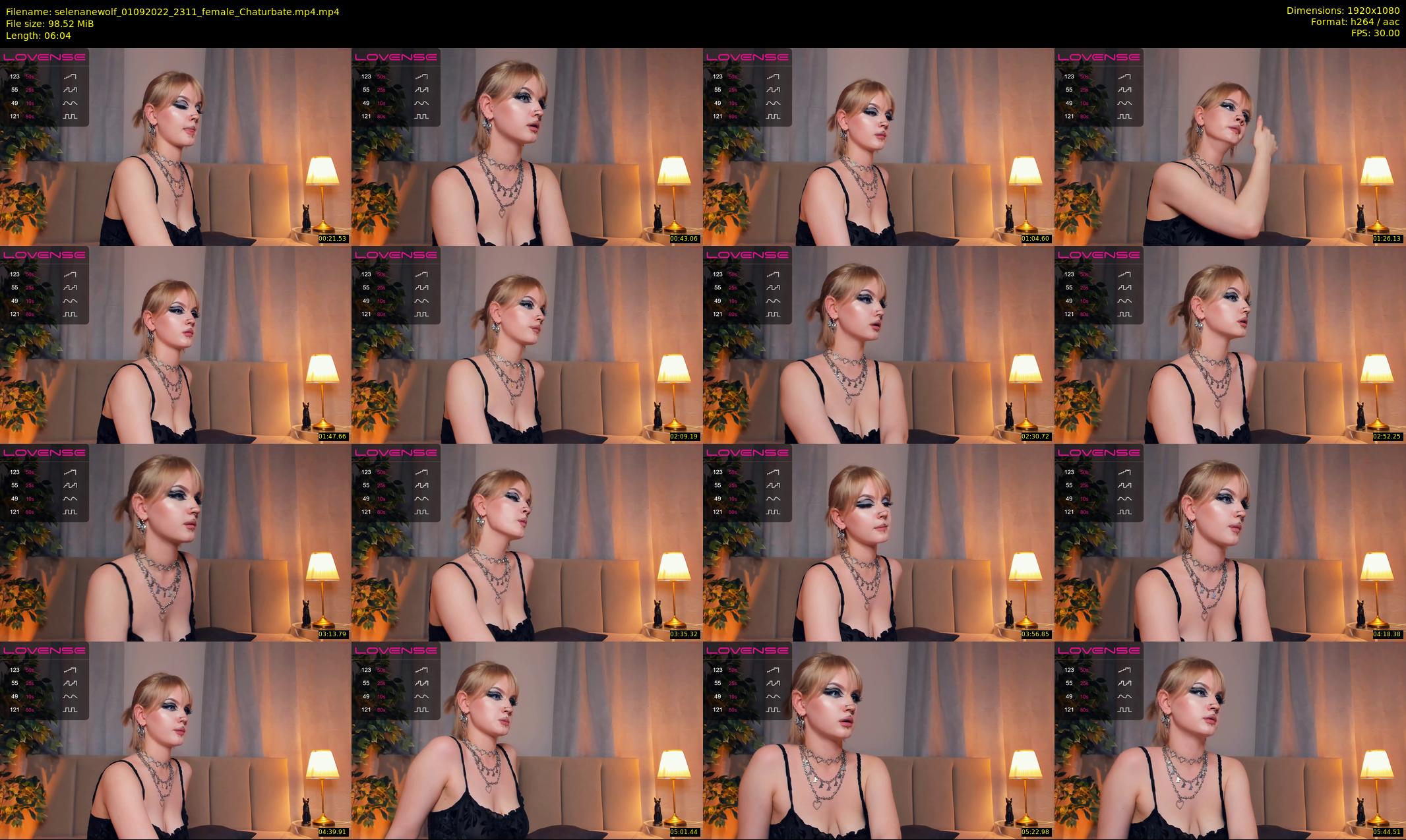 selenanewolf — 7 minute Chaturbate couple cam show recording, 1080p, Sep 1, 2022