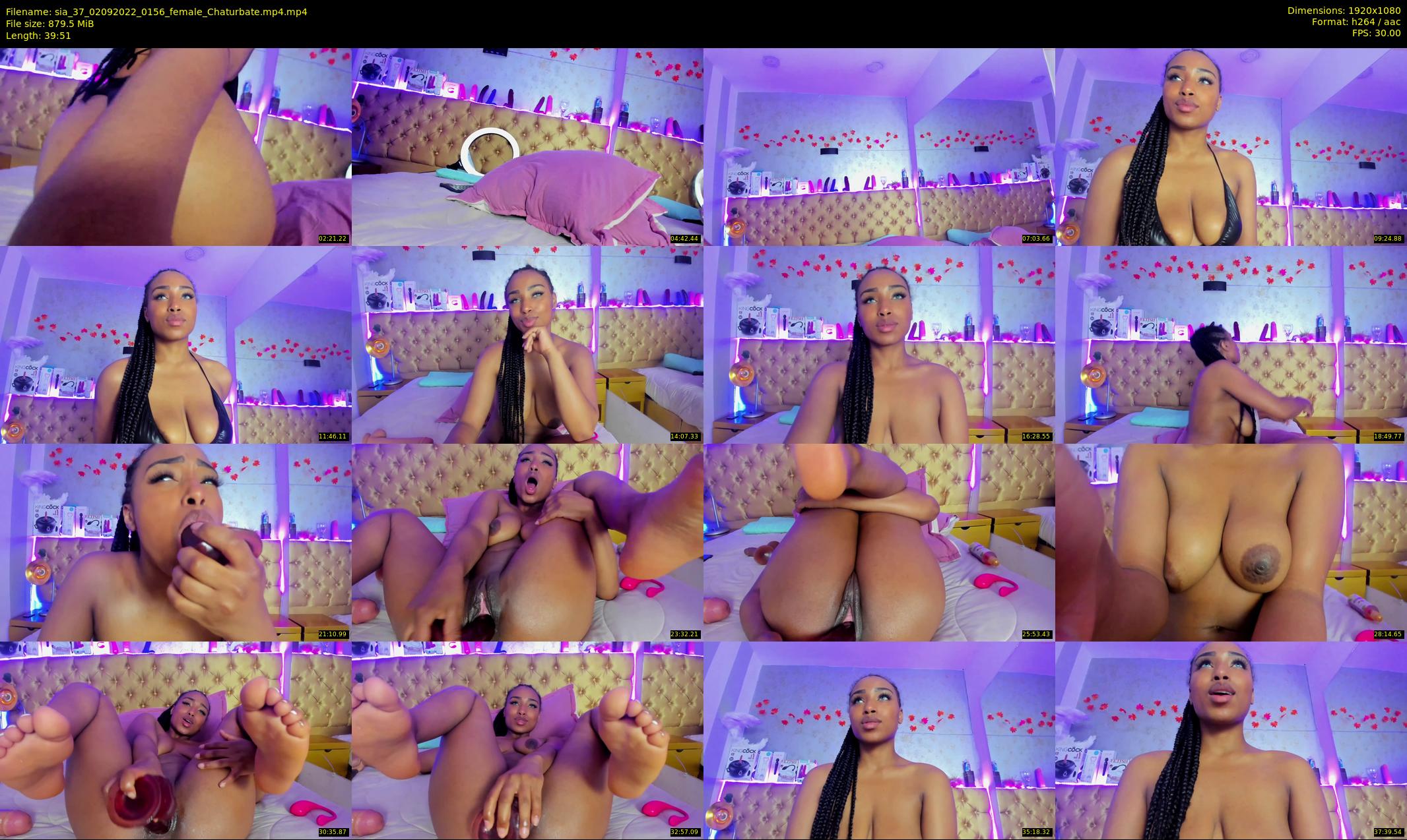 sia_37 — 40 minute Chaturbate female cam show recording, 1080p, Sep 2, 2022