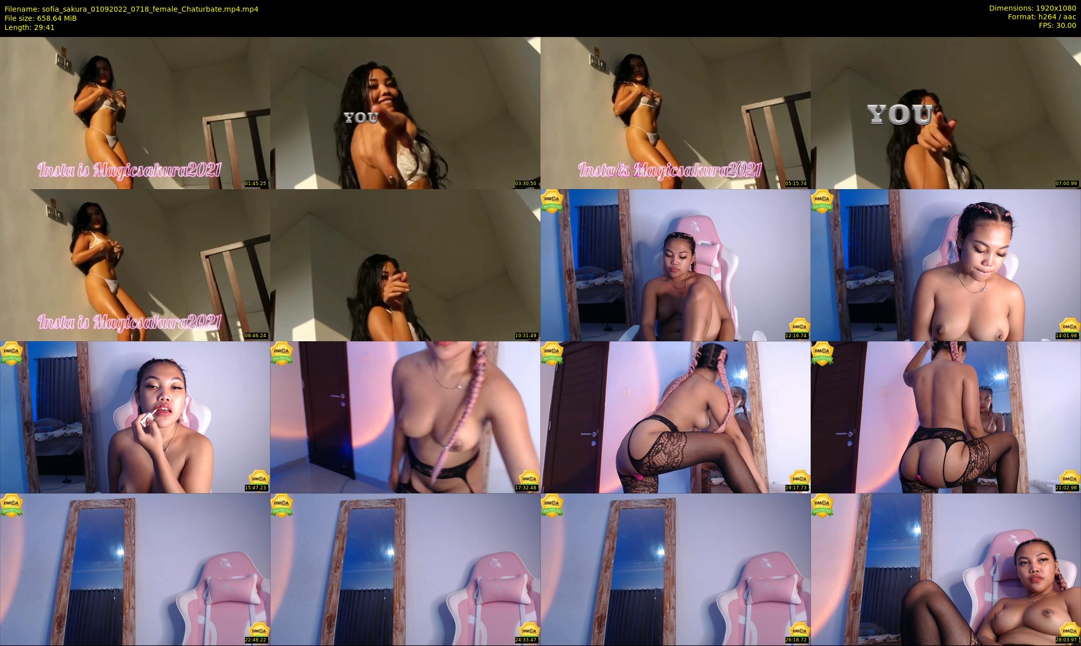 sofia_sakura — 30 minute Chaturbate female cam show recording, 1080p, Sep 1, 2022
