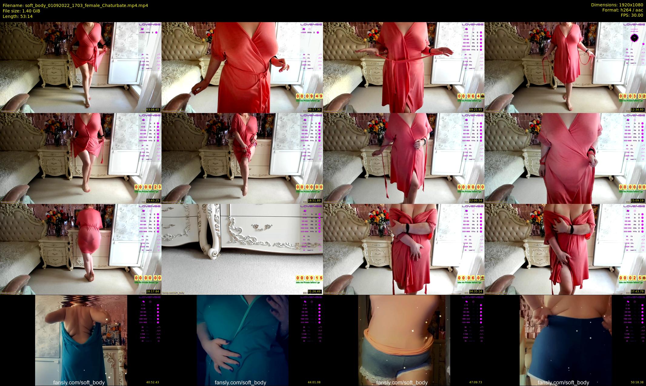 soft_body — 54 minute Chaturbate female cam show recording, 1080p, Sep 1, 2022