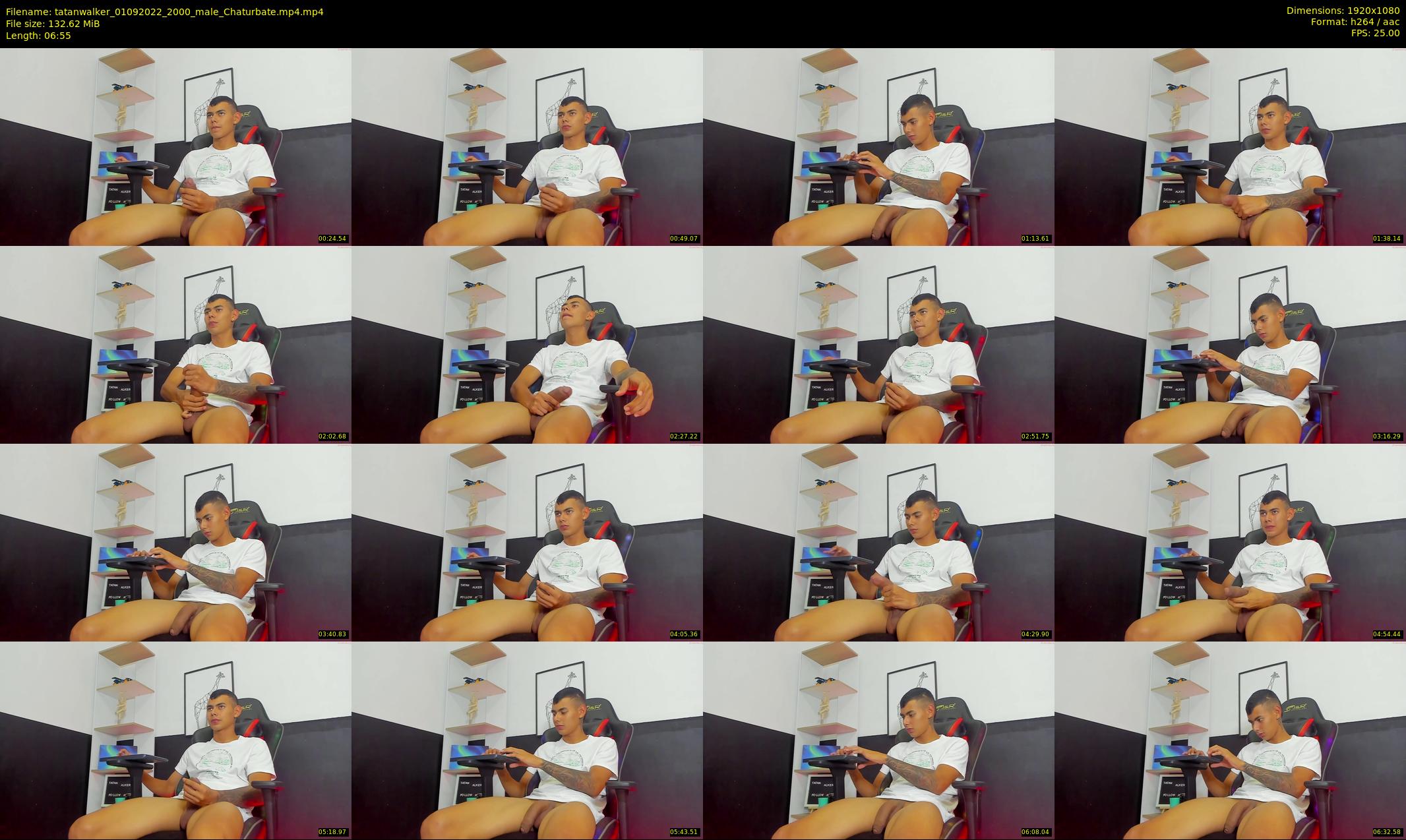 tatanwalker — 7 minute Chaturbate male cam show recording, 1080p, Sep 1, 2022