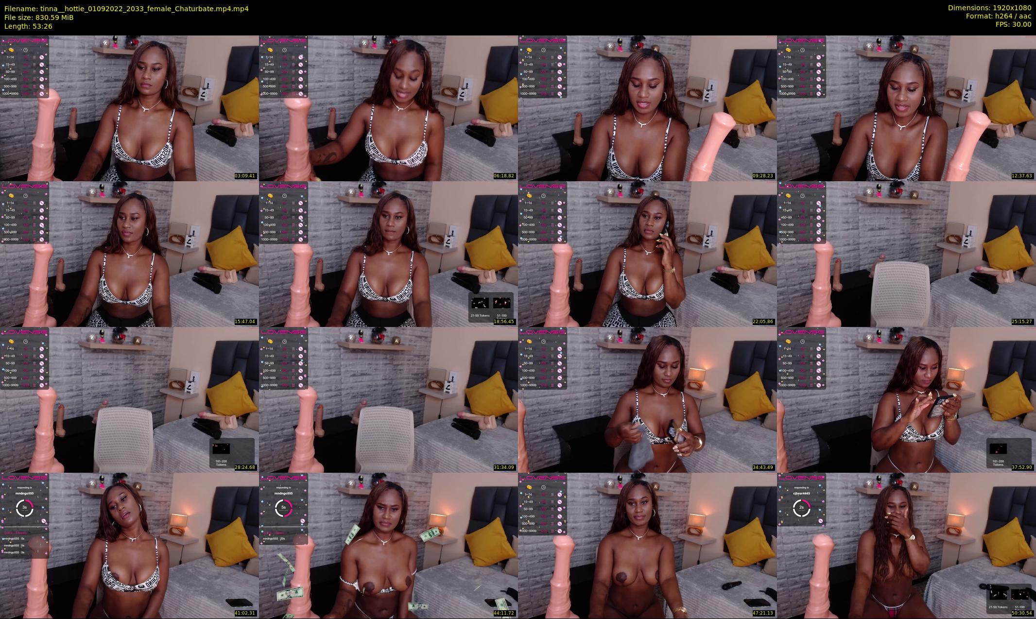 tinna__hottie — 54 minute Chaturbate female cam show recording, 1080p, Sep 1, 2022