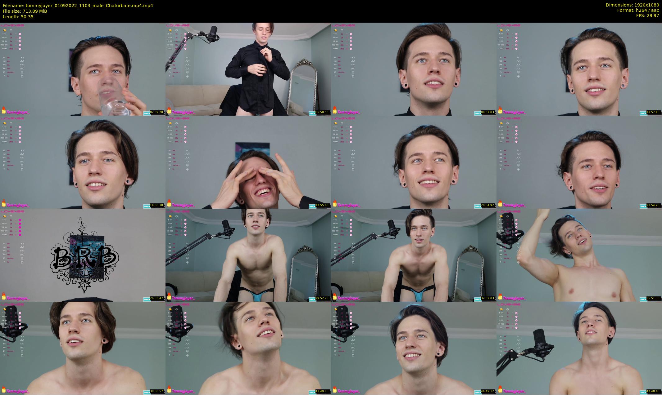 tommyjoyer — 51 minute Chaturbate male cam show recording, 1080p, Sep 1, 2022