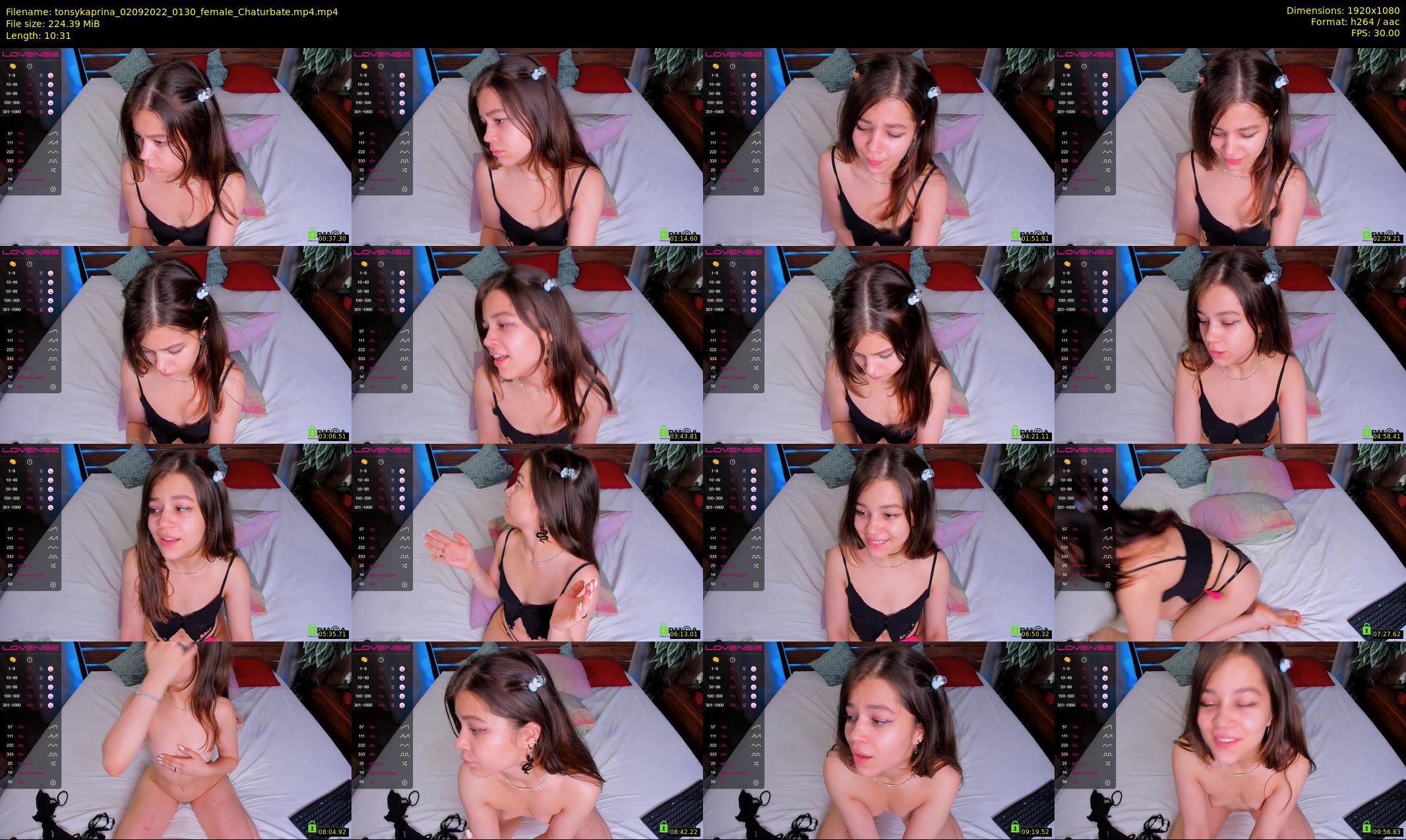 tonsykaprina — 11 minute Chaturbate couple cam show recording, 1080p, Sep 2, 2022