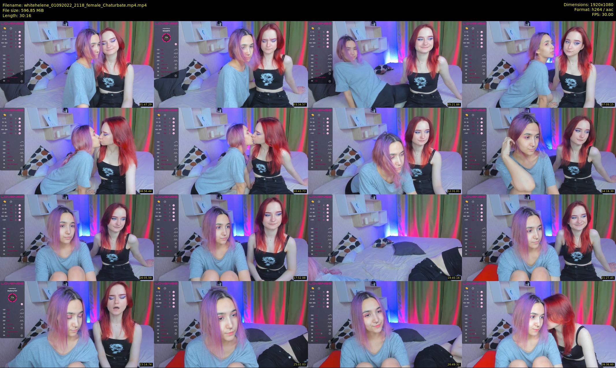 whitehelene — 31 minute Chaturbate female cam show recording, 1080p, Sep 1, 2022
