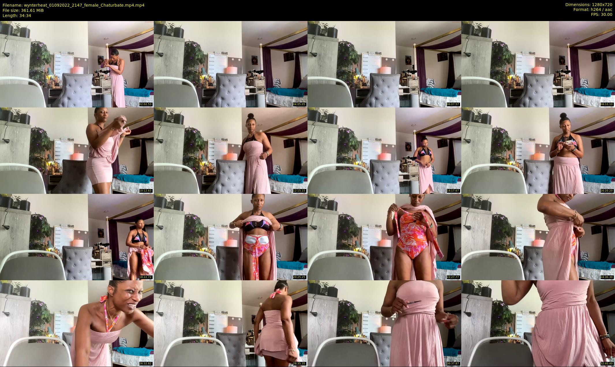 wynterheat — 35 minute Chaturbate female cam show recording, 720p, Sep 1, 2022