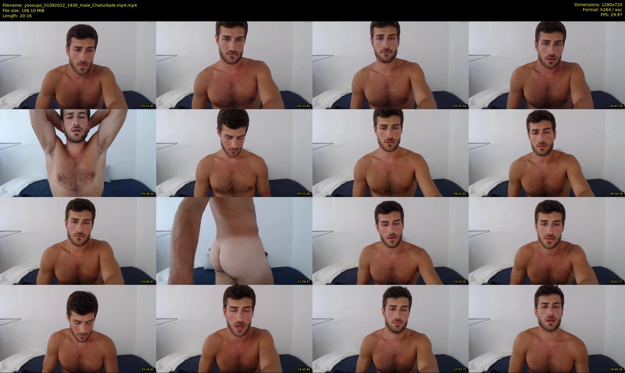 yoooups — 21 minute Chaturbate male cam show recording, 720p, Sep 1, 2022