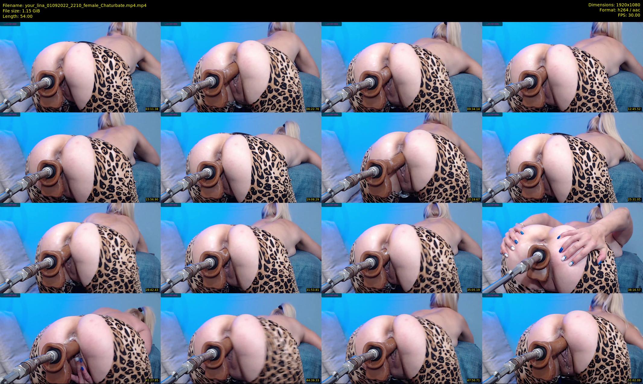 your_lina — 54 minute Chaturbate female cam show recording, 1080p, Sep 1, 2022