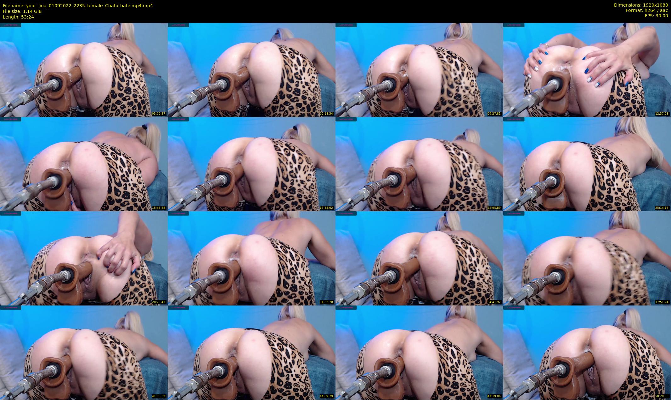 your_lina — 54 minute Chaturbate female cam show recording, 1080p, Sep 1, 2022