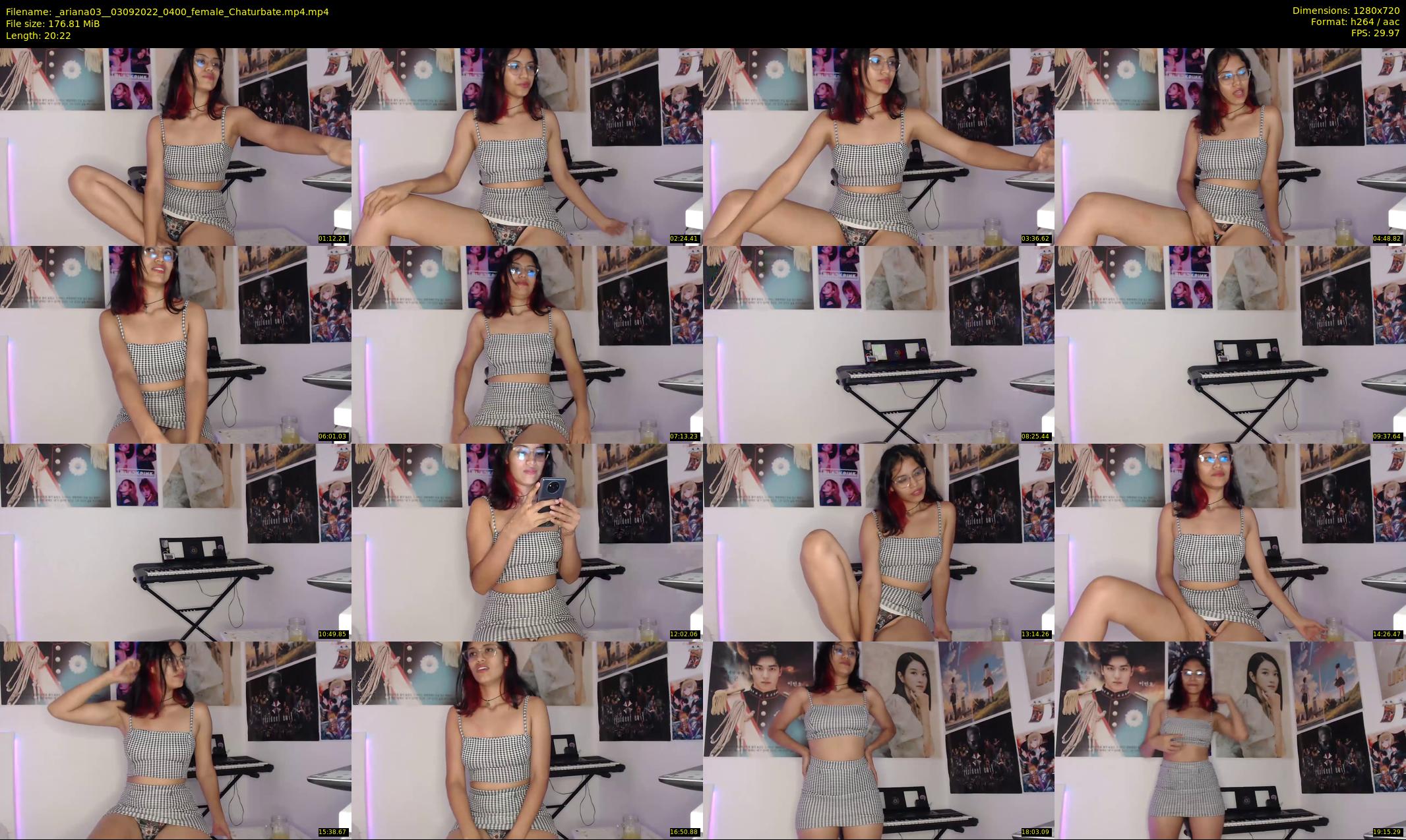 _ariana03_ — 21 minute Chaturbate female cam show recording, 720p, Sep 3, 2022