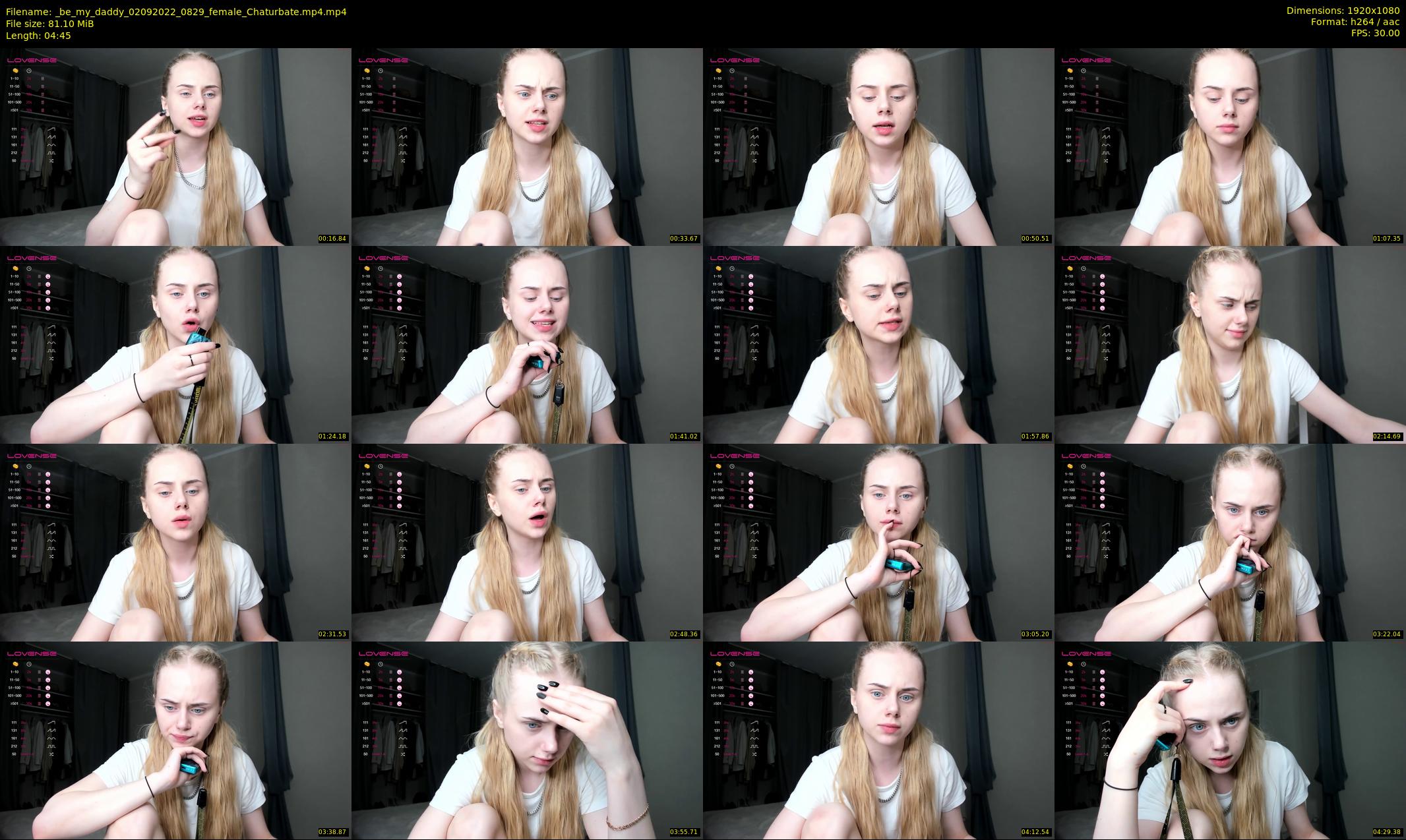 _be_my_daddy — 5 minute Chaturbate female cam show recording, 1080p, Sep 2, 2022