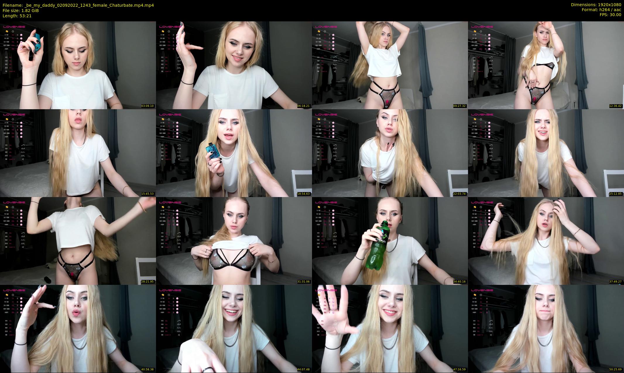 _be_my_daddy — 54 minute Chaturbate female cam show recording, 1080p, Sep 2, 2022