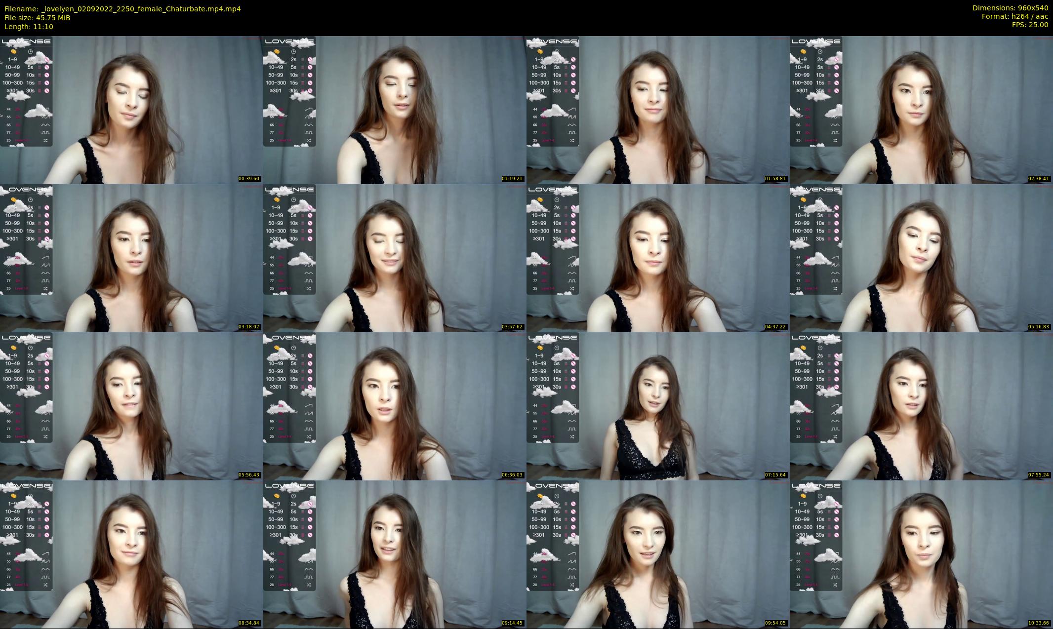 _lovelyen — 12 minute Chaturbate female cam show recording, 480p, Sep 2, 2022