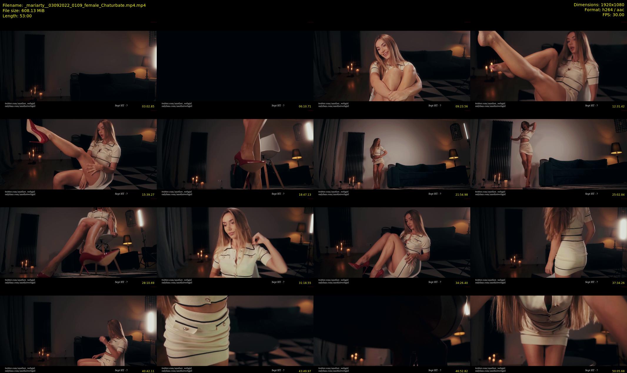 _mariarty_ — 53 minute Chaturbate female cam show recording, 1080p, Sep 3, 2022
