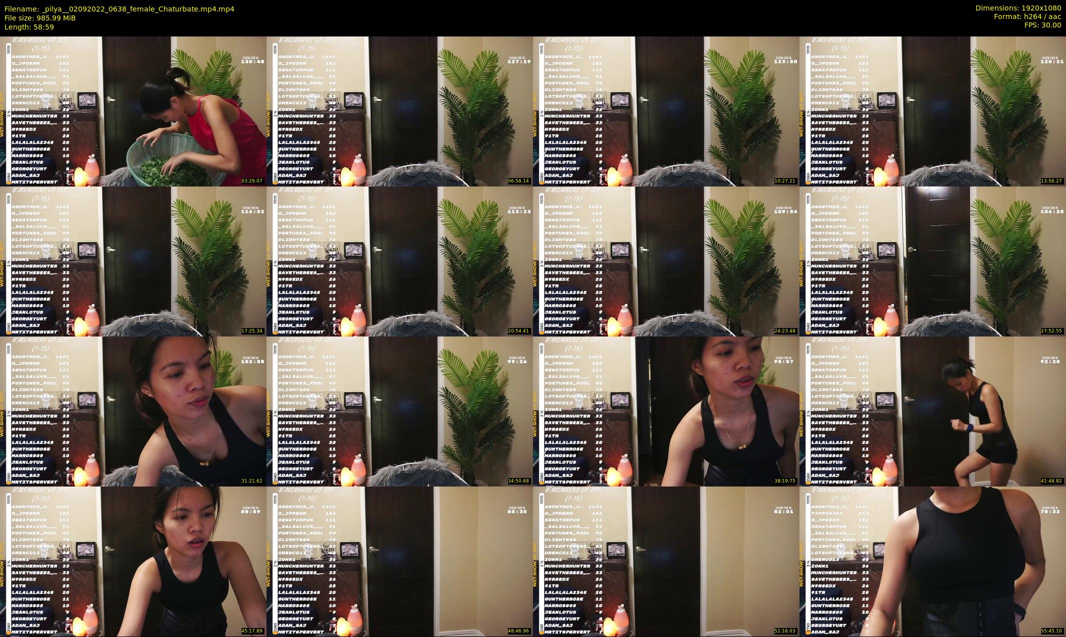 _pilya_ — 59 minute Chaturbate female cam show recording, 1080p, Sep 2, 2022