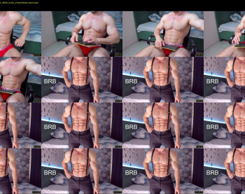 adam_muscle_ — 80 minute Chaturbate male cam show recording, 1080p, Sep 2, 2022