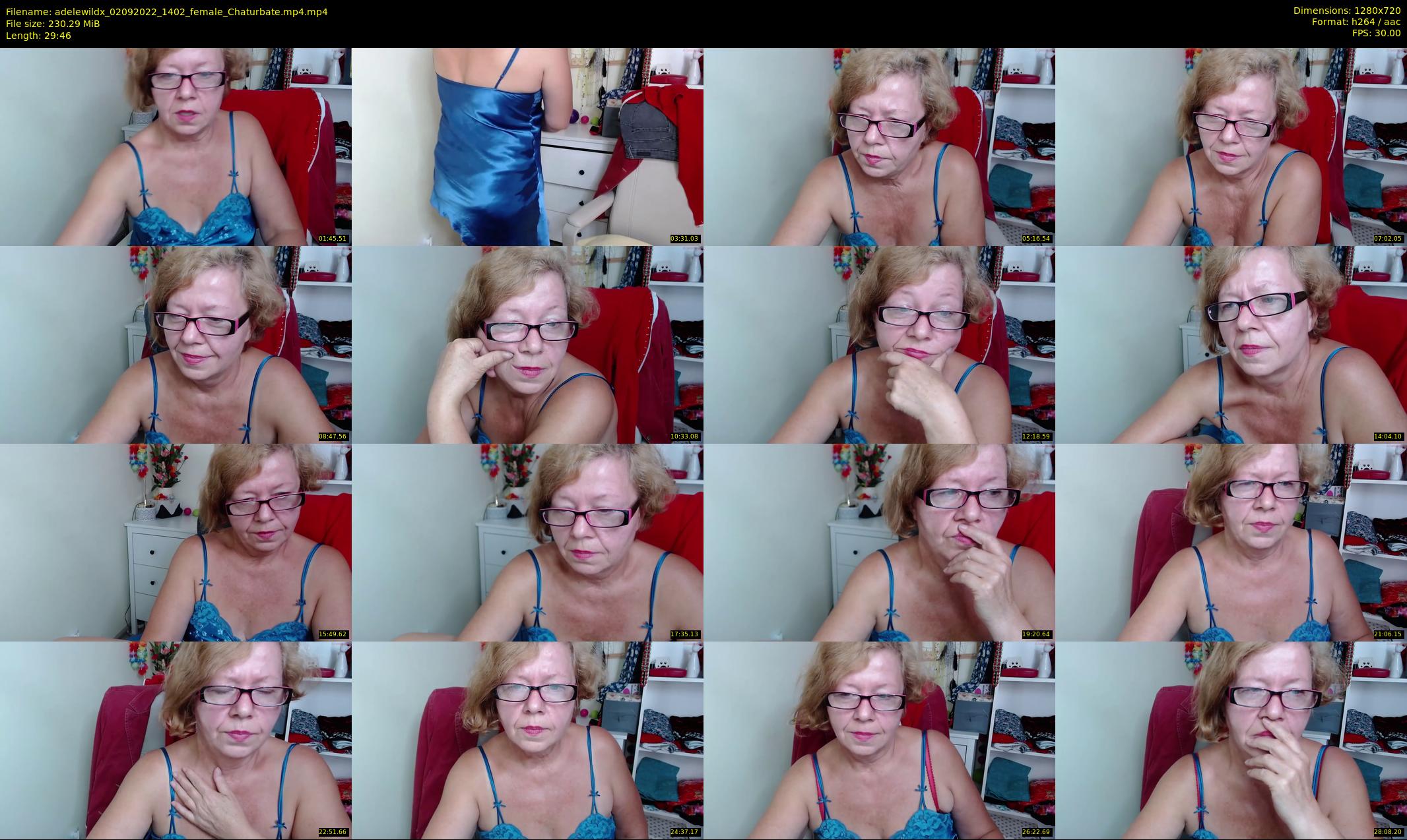 adelewildx — 30 minute Chaturbate female cam show recording, 720p, Sep 2, 2022