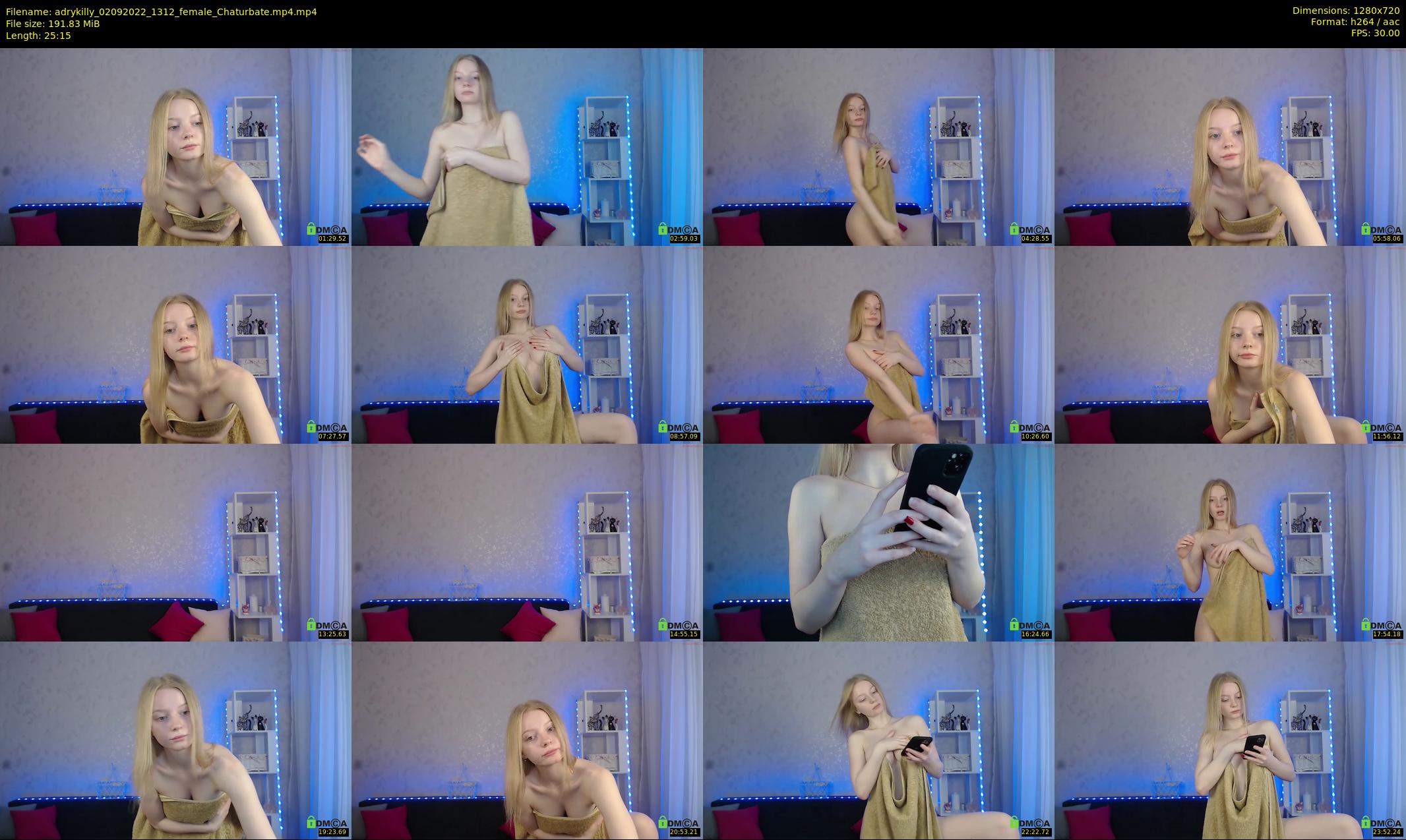 adrykilly — 26 minute Chaturbate female cam show recording, 720p, Sep 2, 2022