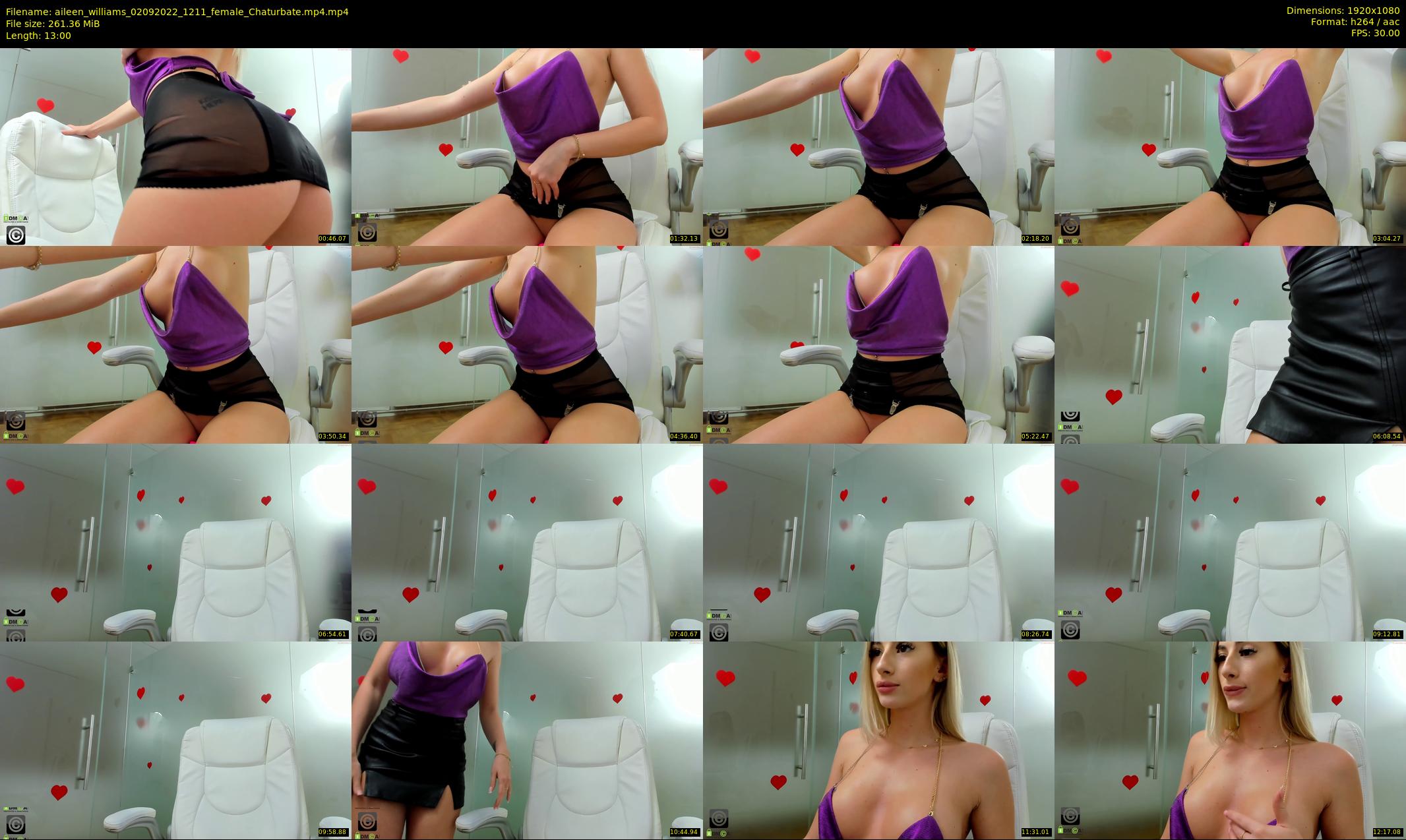 aileen_williams — 13 minute Chaturbate female cam show recording, 1080p, Sep 2, 2022