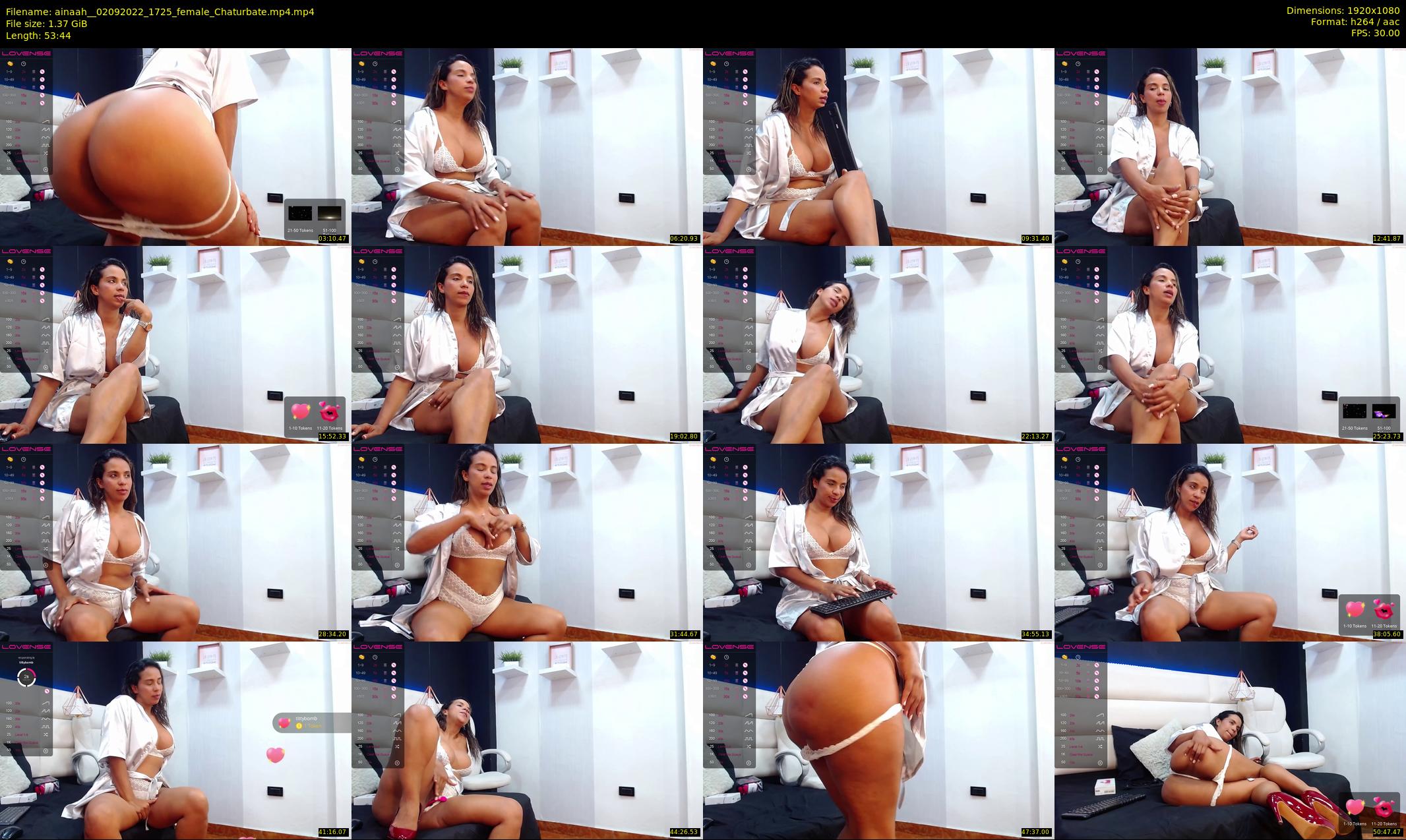 ainaah_ — 54 minute Chaturbate female cam show recording, 1080p, Sep 2, 2022