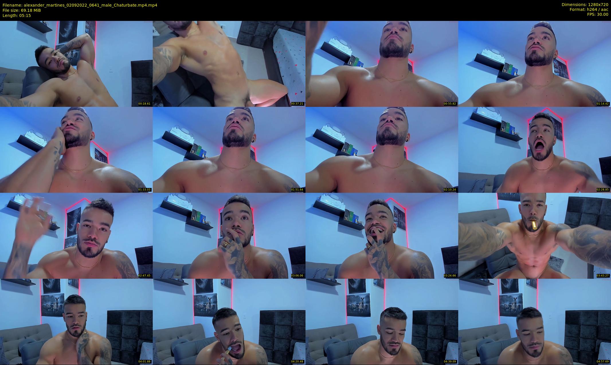 alexander_martines — 6 minute Chaturbate male cam show recording, 720p, Sep 2, 2022