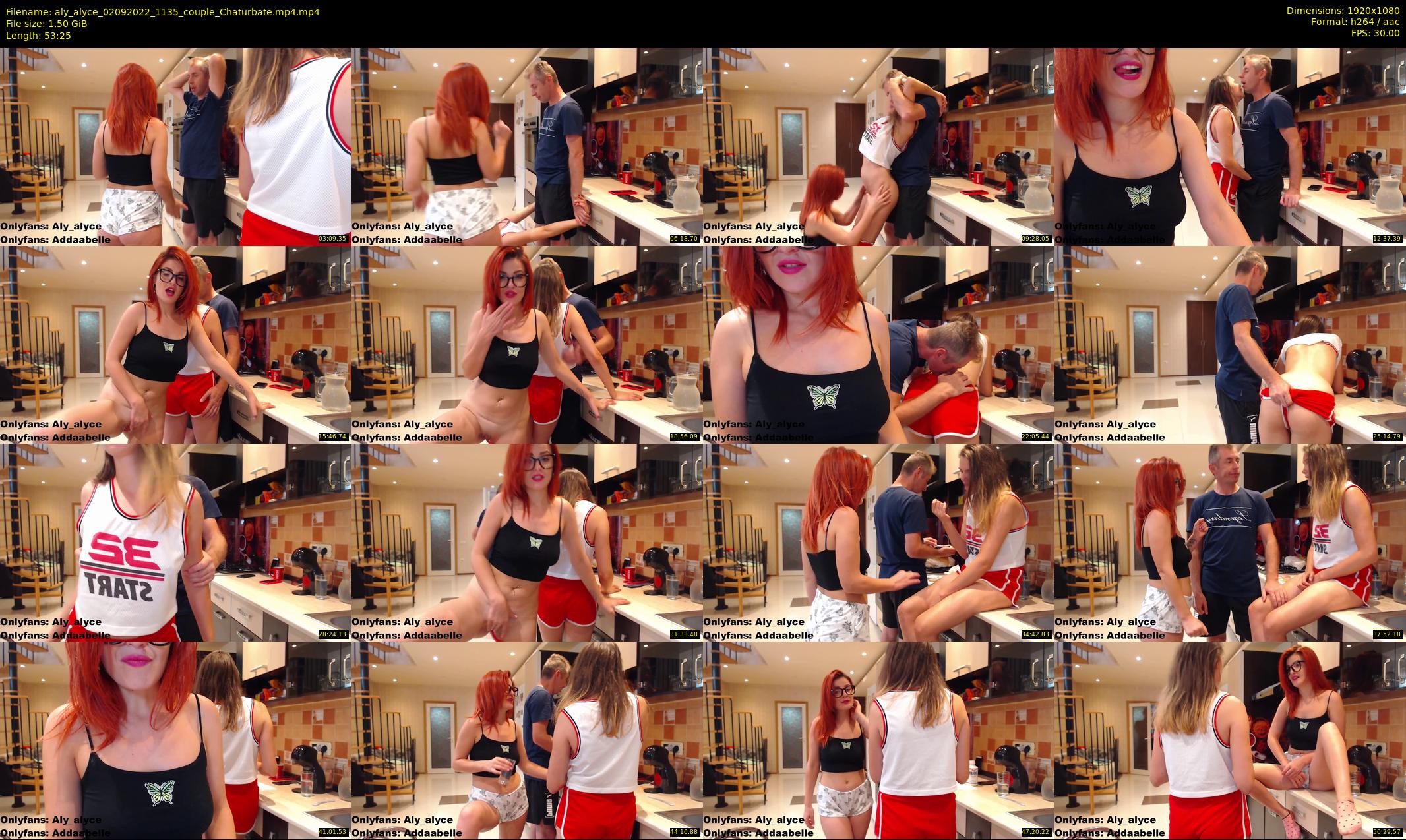 aly_alyce — 54 minute Chaturbate female cam show recording, 1080p, Sep 2, 2022