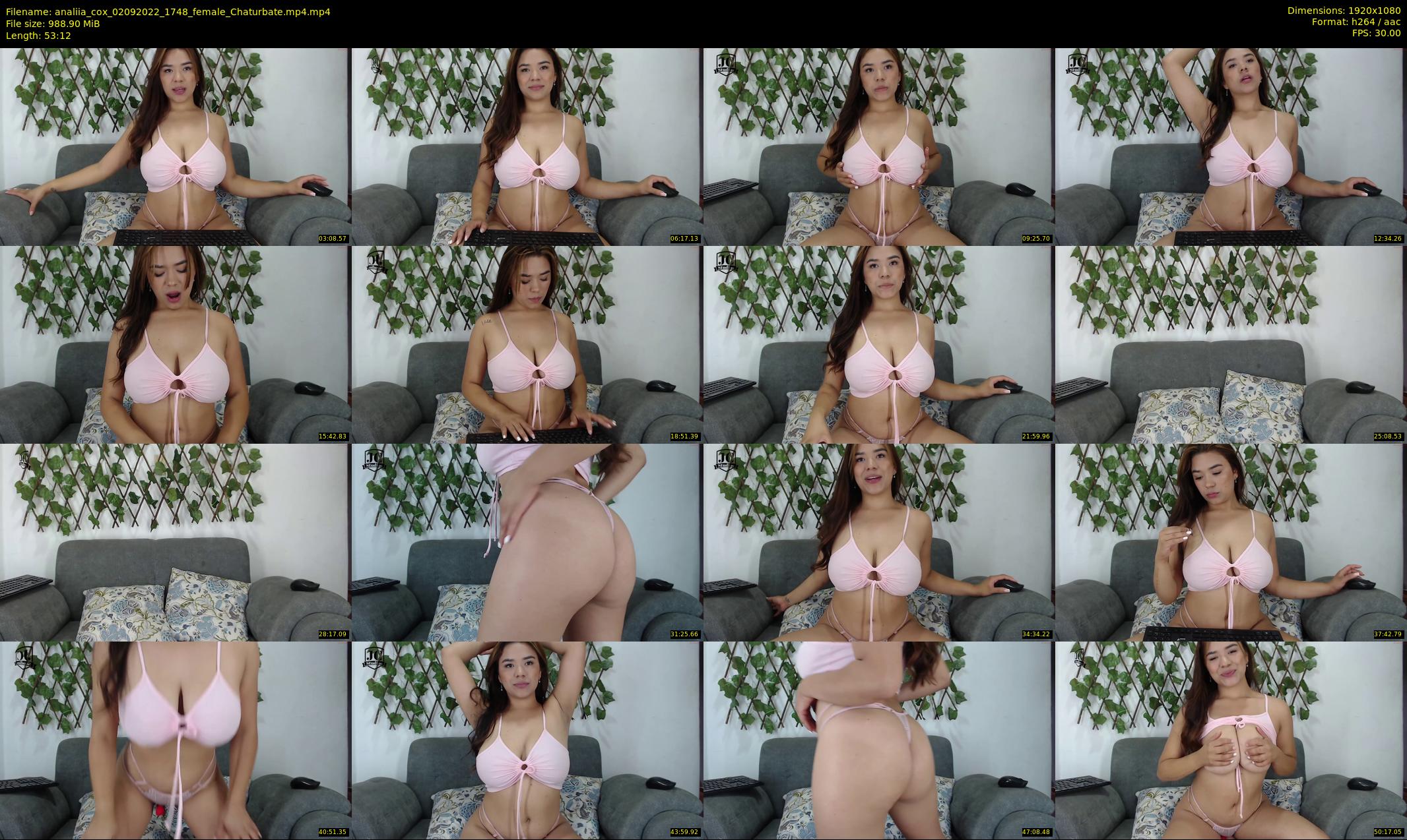 analiia_cox — 54 minute Chaturbate female cam show recording, 1080p, Sep 2, 2022