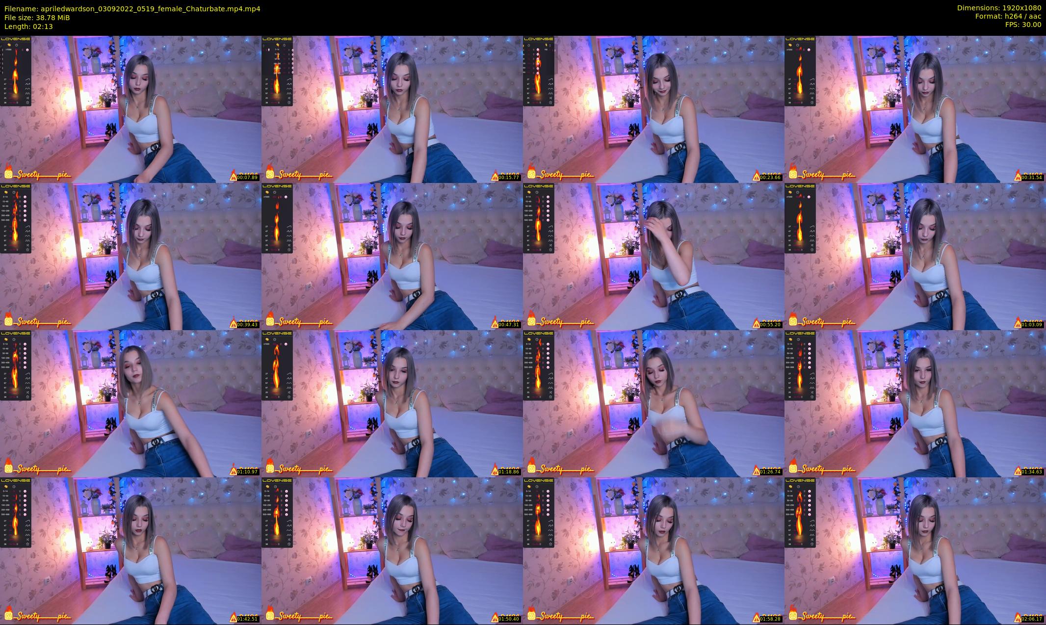 apriledwardson — 3 minute Chaturbate couple cam show recording, 1080p, Sep 3, 2022