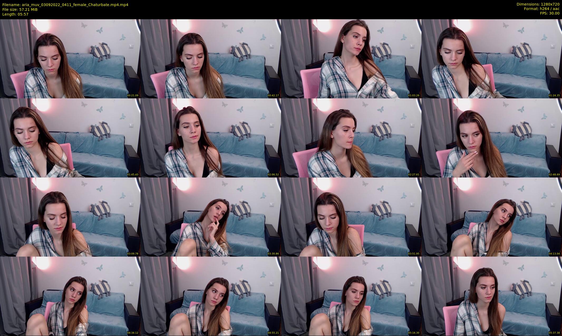 aria_muv — 6 minute Chaturbate female cam show recording, 720p, Sep 3, 2022
