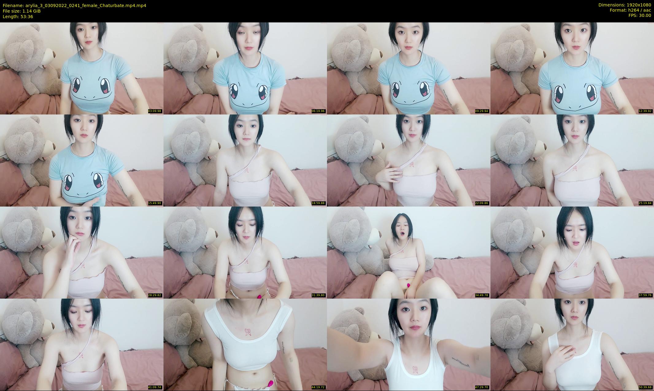 arylia_3 — 54 minute Chaturbate female cam show recording, 1080p, Sep 3, 2022