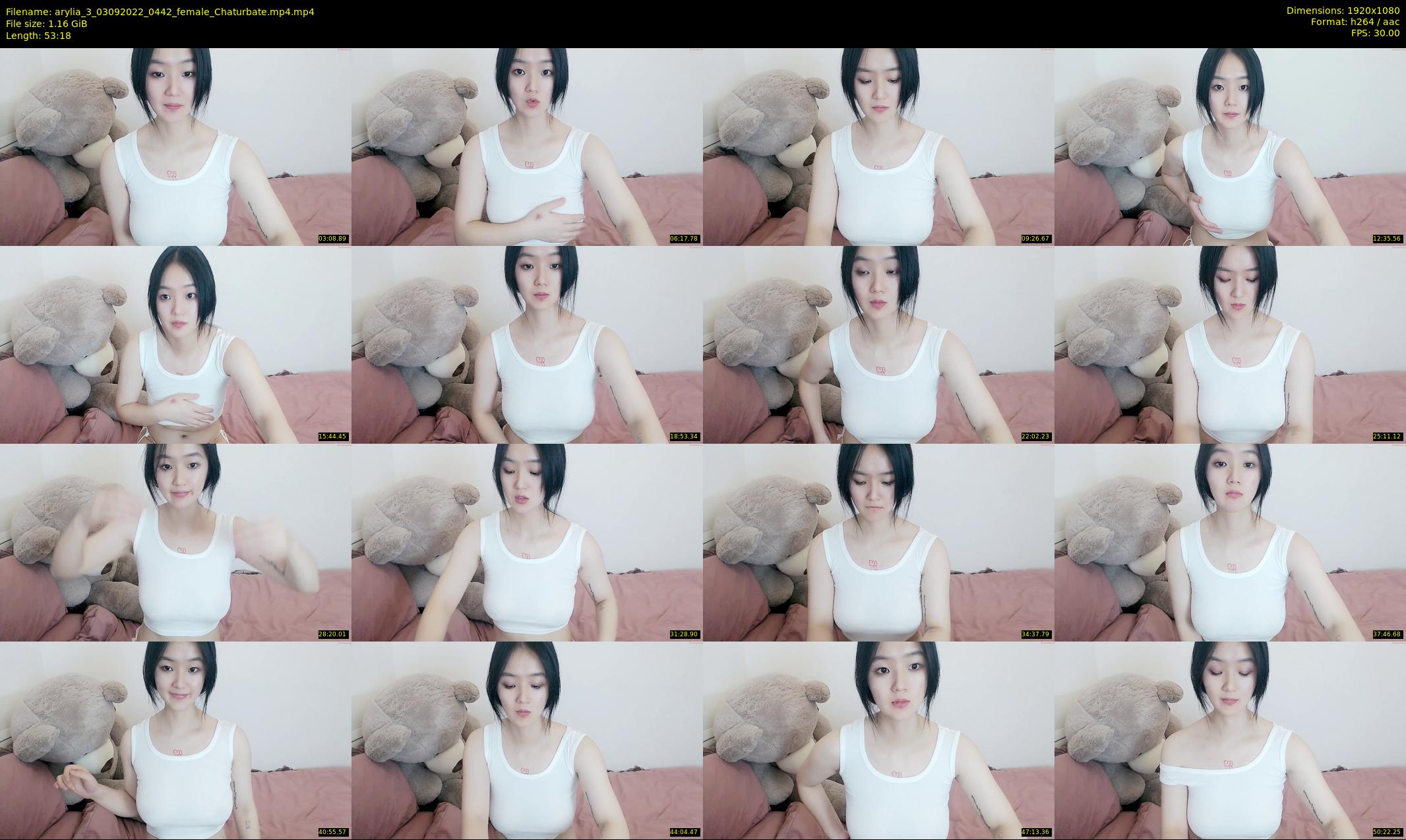 arylia_3 — 54 minute Chaturbate female cam show recording, 1080p, Sep 3, 2022