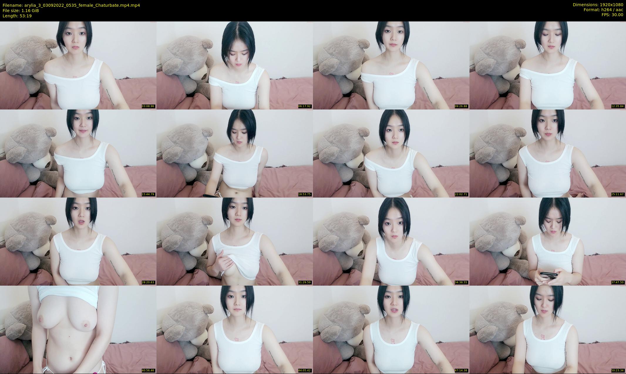 arylia_3 — 54 minute Chaturbate female cam show recording, 1080p, Sep 3, 2022