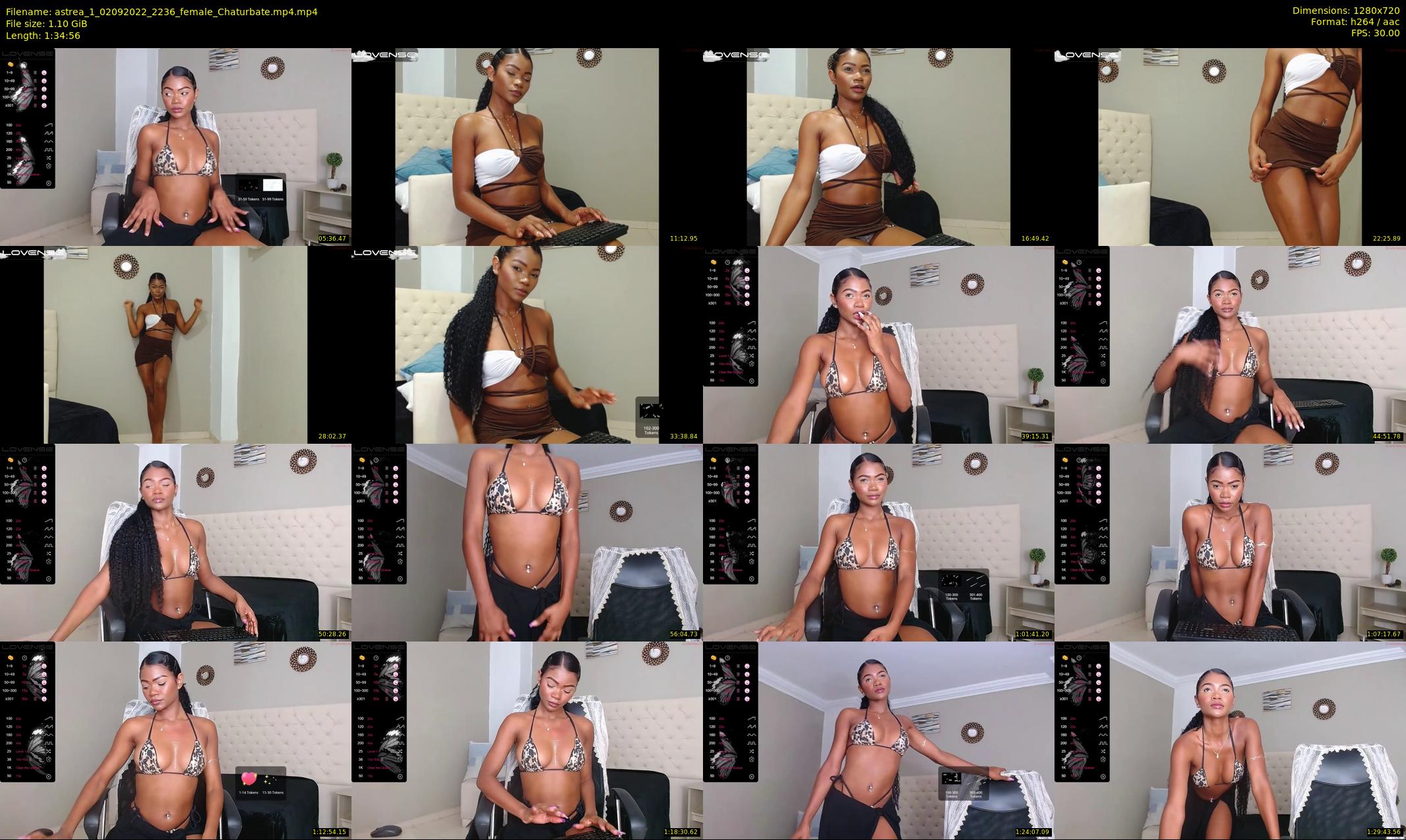 astrea_1 — 95 minute Chaturbate female cam show recording, 720p, Sep 2, 2022