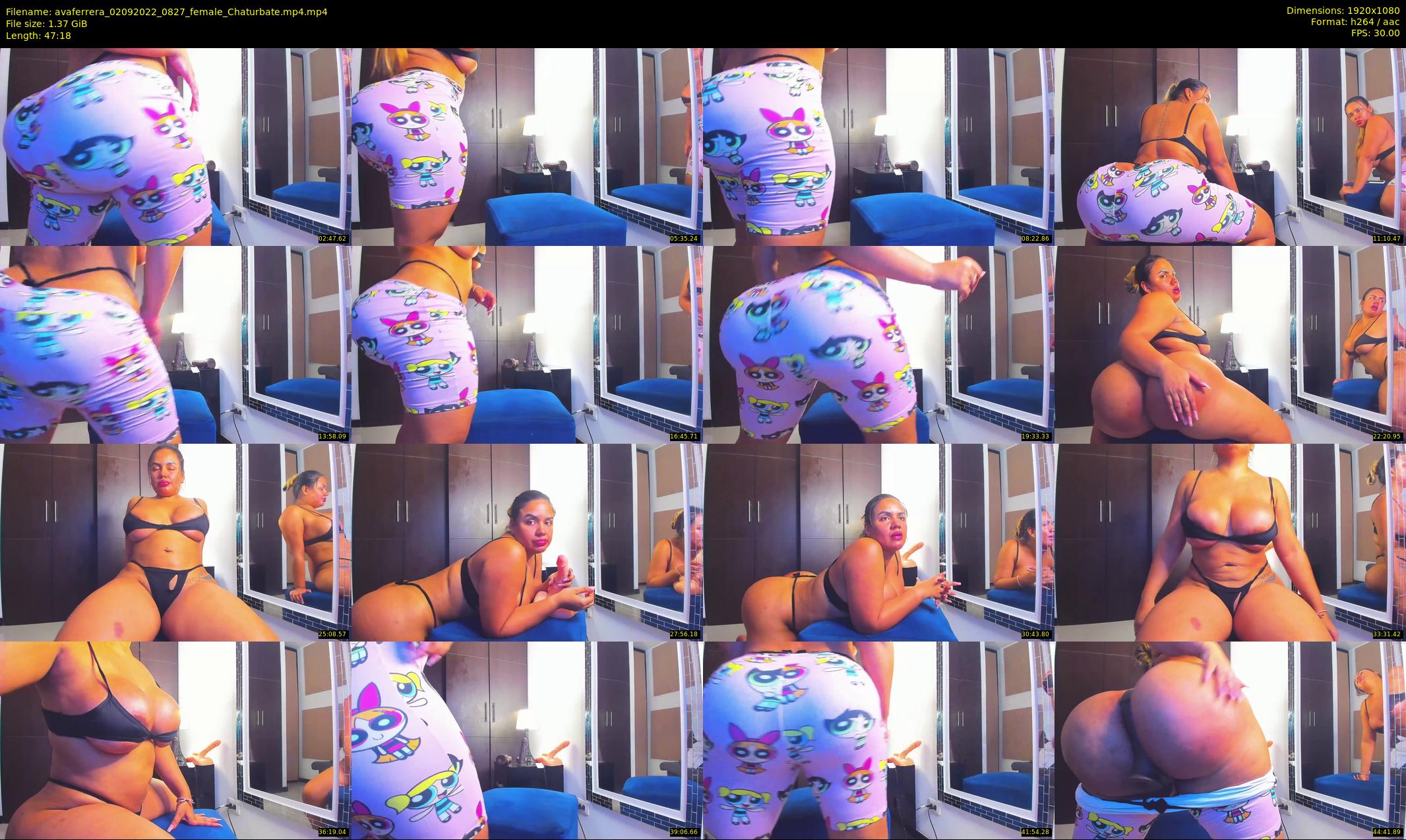 avaferrera — 48 minute Chaturbate female cam show recording, 1080p, Sep 2, 2022