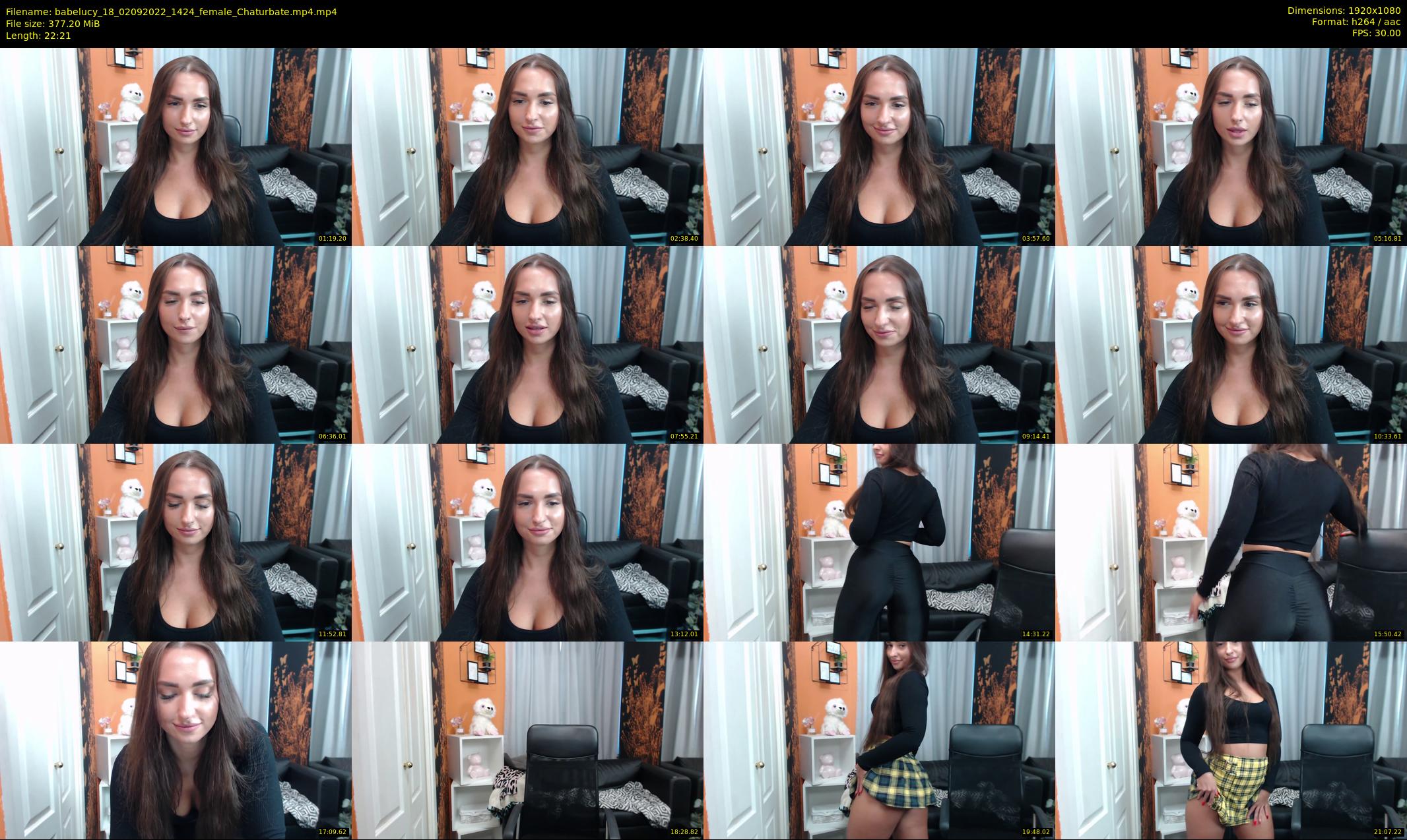 babelucy_18 — 23 minute Chaturbate female cam show recording, 1080p, Sep 2, 2022