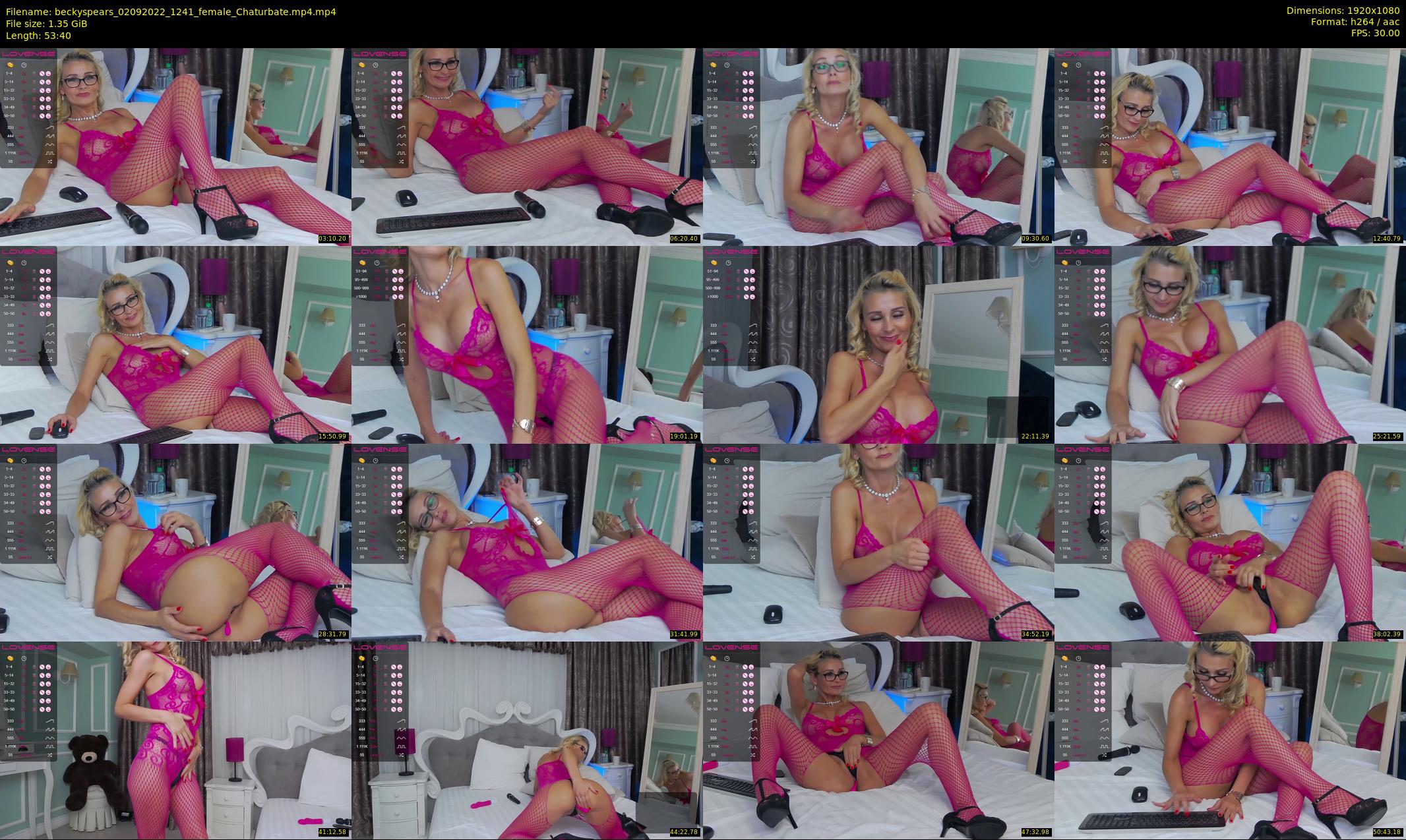 beckyspears — 54 minute Chaturbate female cam show recording, 1080p, Sep 2, 2022
