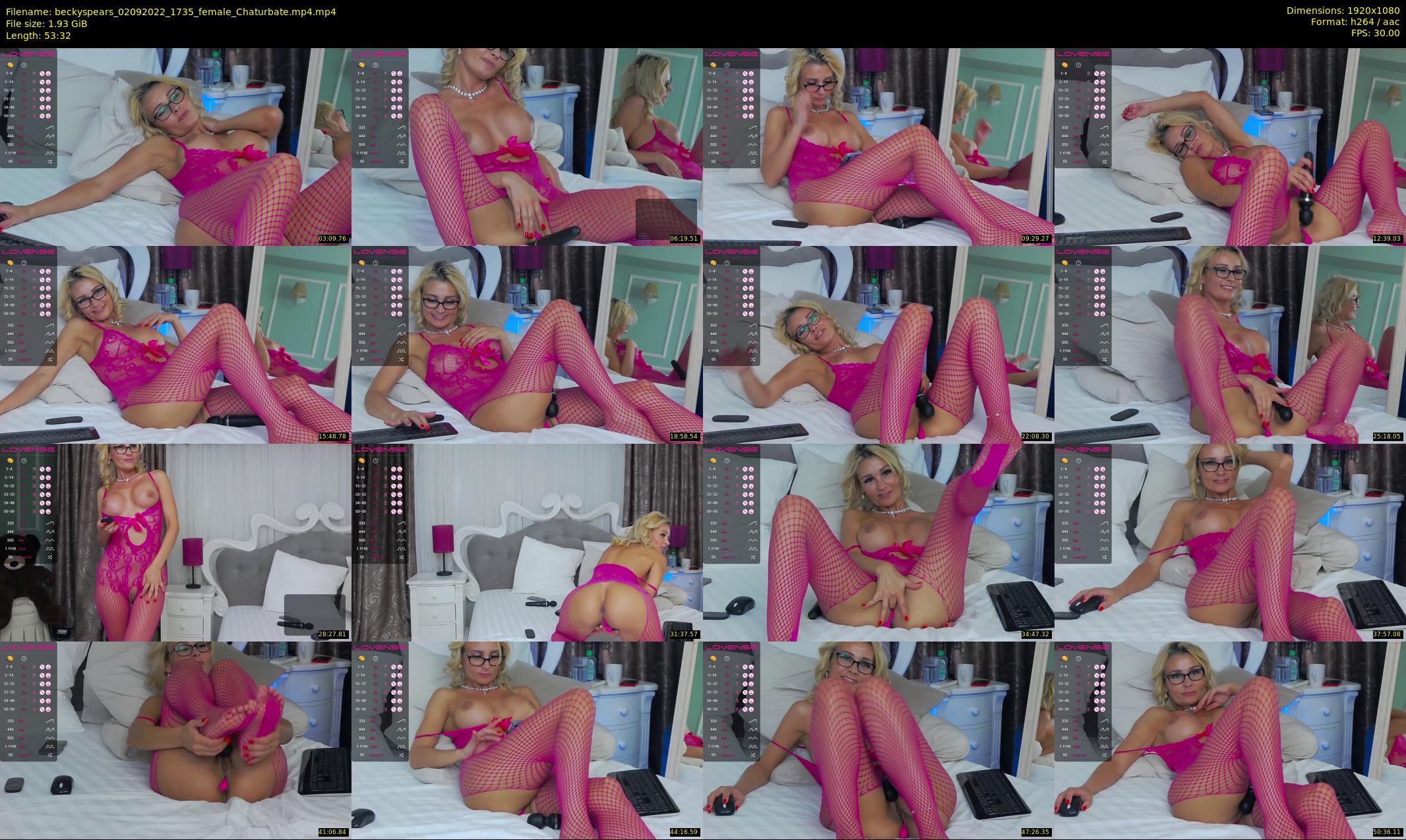 beckyspears — 54 minute Chaturbate female cam show recording, 1080p, Sep 2, 2022