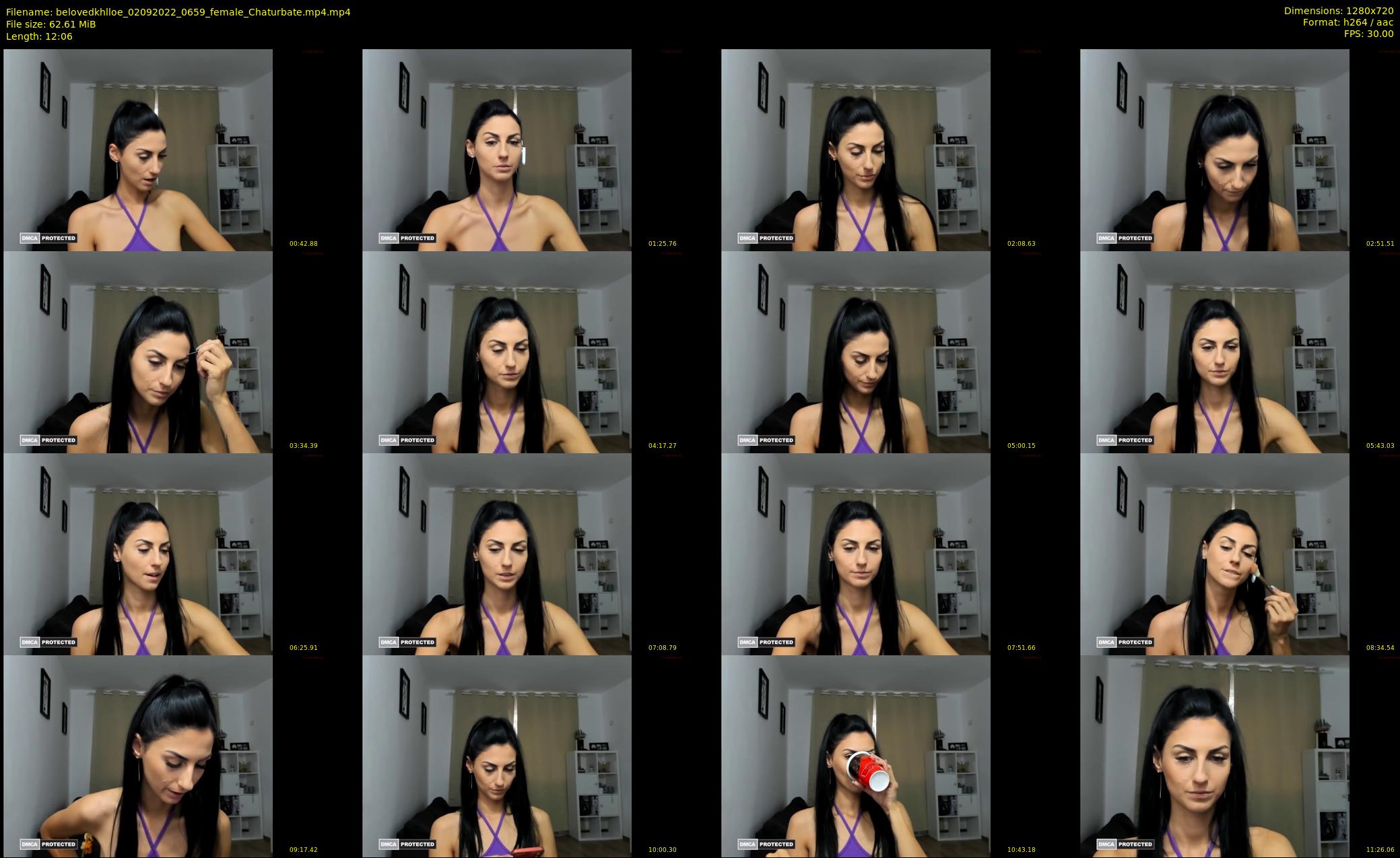 belovedkhlloe — 13 minute Chaturbate female cam show recording, 720p, Sep 2, 2022