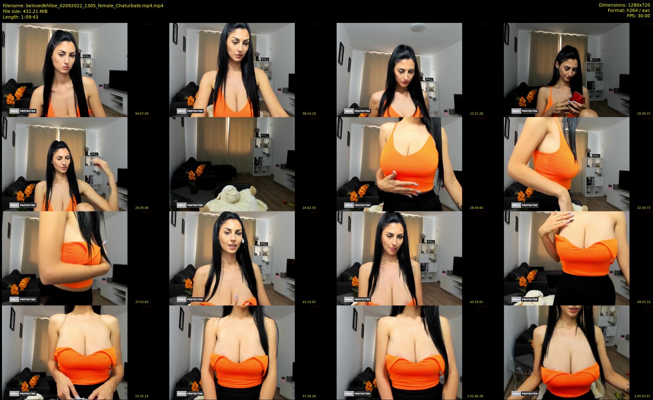 belovedkhlloe — 70 minute Chaturbate female cam show recording, 720p, Sep 2, 2022