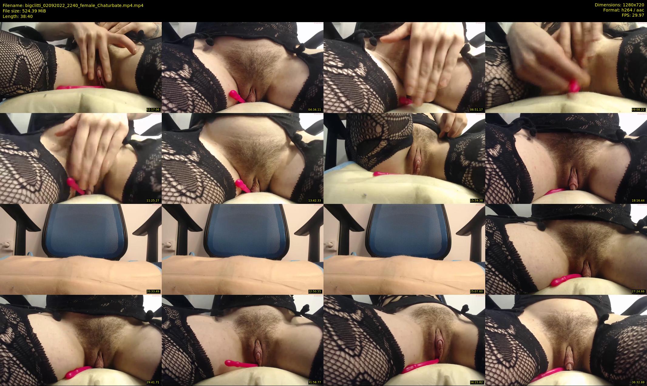 bigclitti — 39 minute Chaturbate female cam show recording, 720p, Sep 2, 2022
