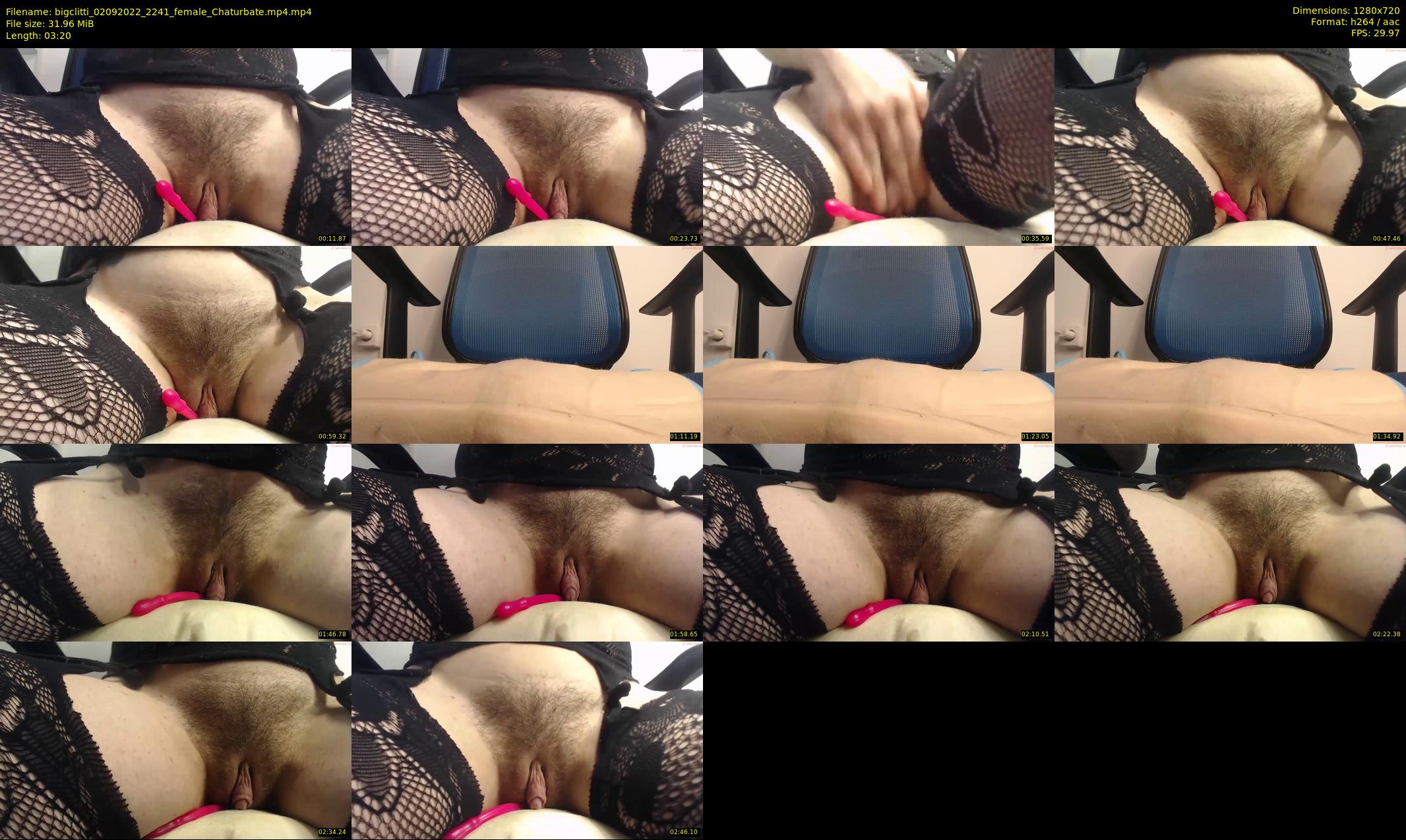 bigclitti — 4 minute Chaturbate female cam show recording, 720p, Sep 2, 2022