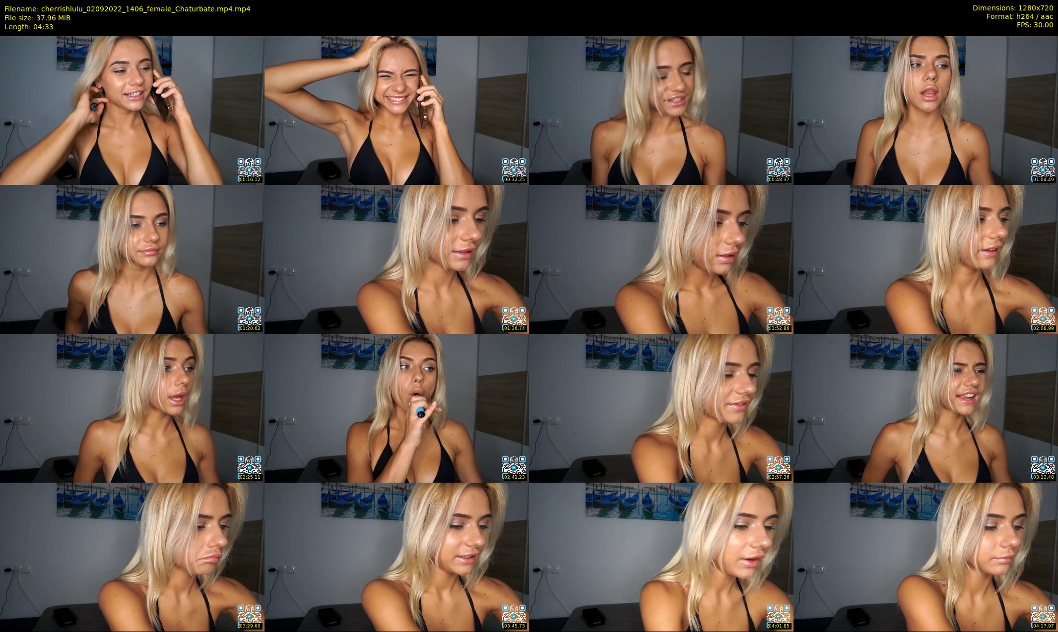 cherrishlulu — 5 minute Chaturbate female cam show recording, 720p, Sep 2, 2022