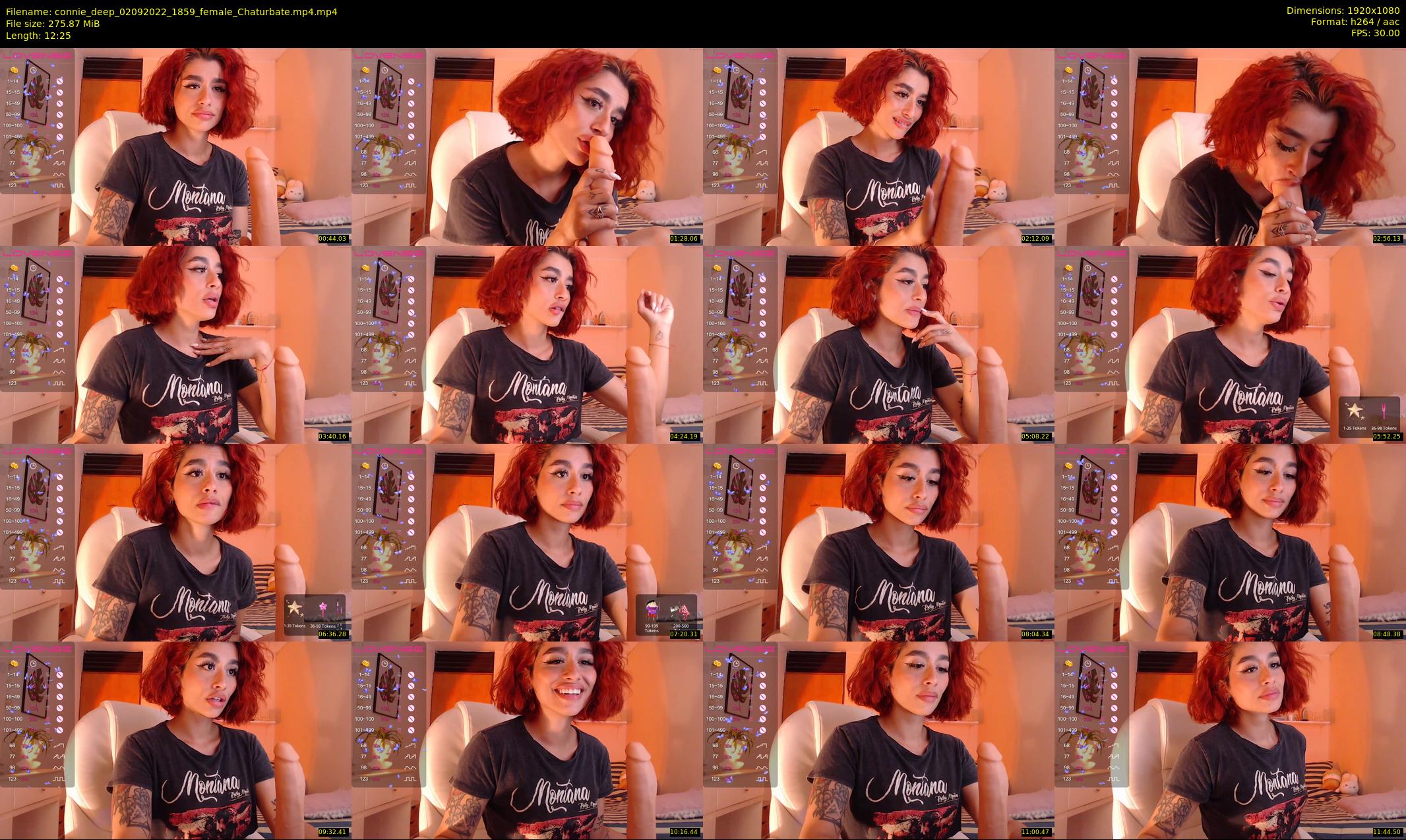 connie_deep — 13 minute Chaturbate female cam show recording, 1080p, Sep 2, 2022