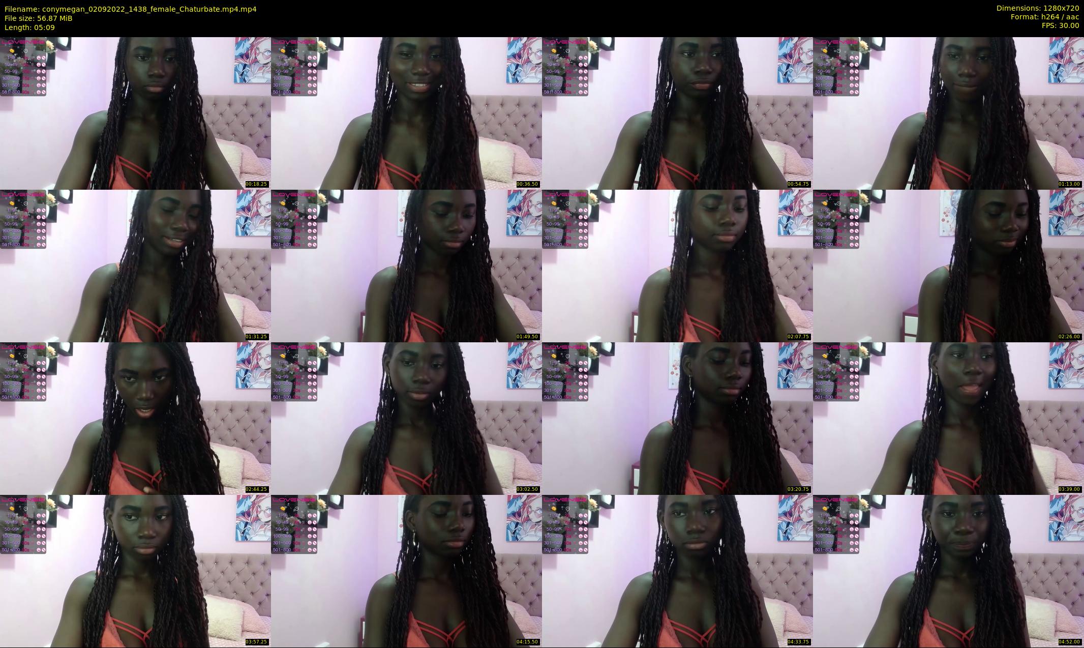conymegan — 6 minute Chaturbate female cam show recording, 720p, Sep 2, 2022