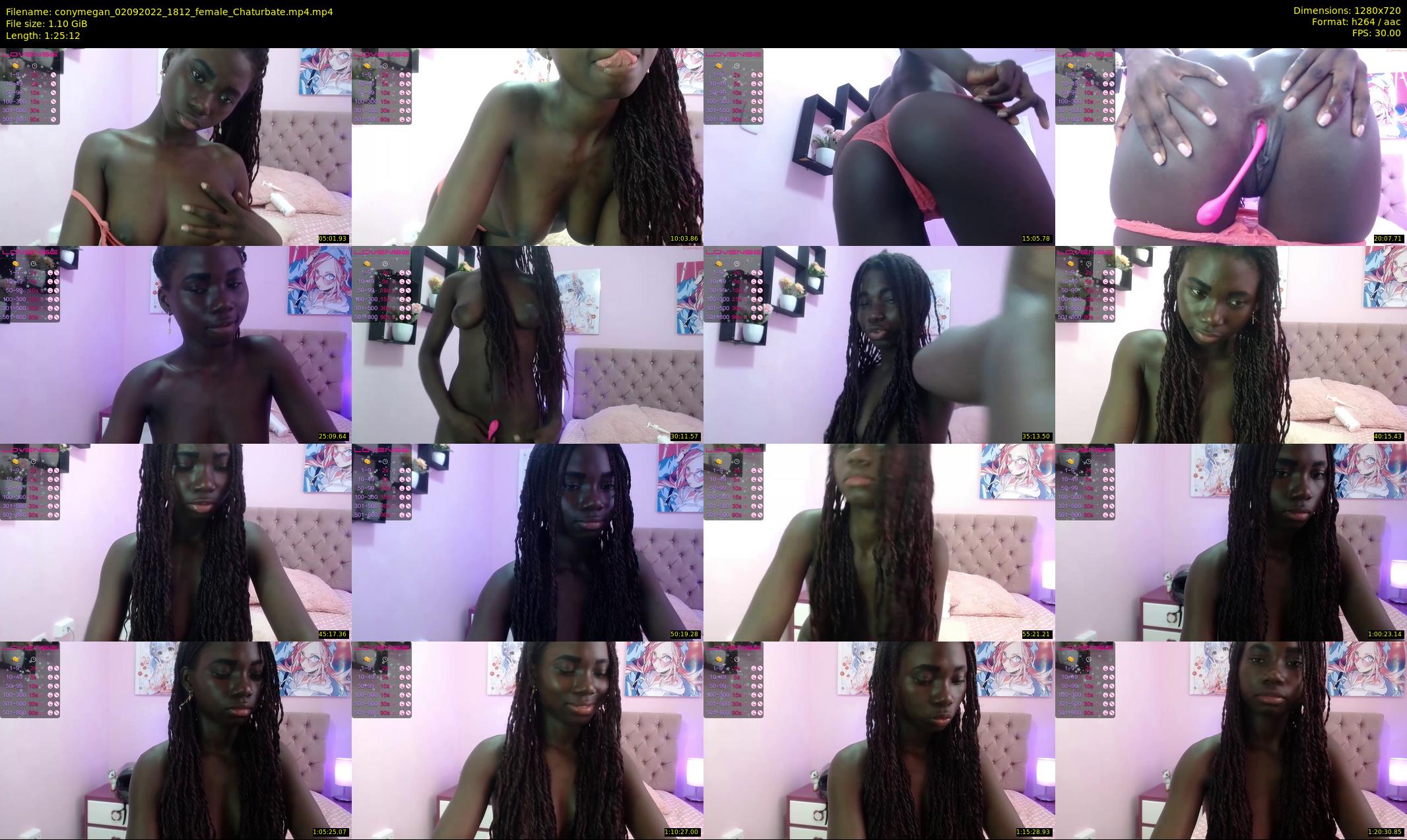 conymegan — 86 minute Chaturbate female cam show recording, 720p, Sep 2, 2022