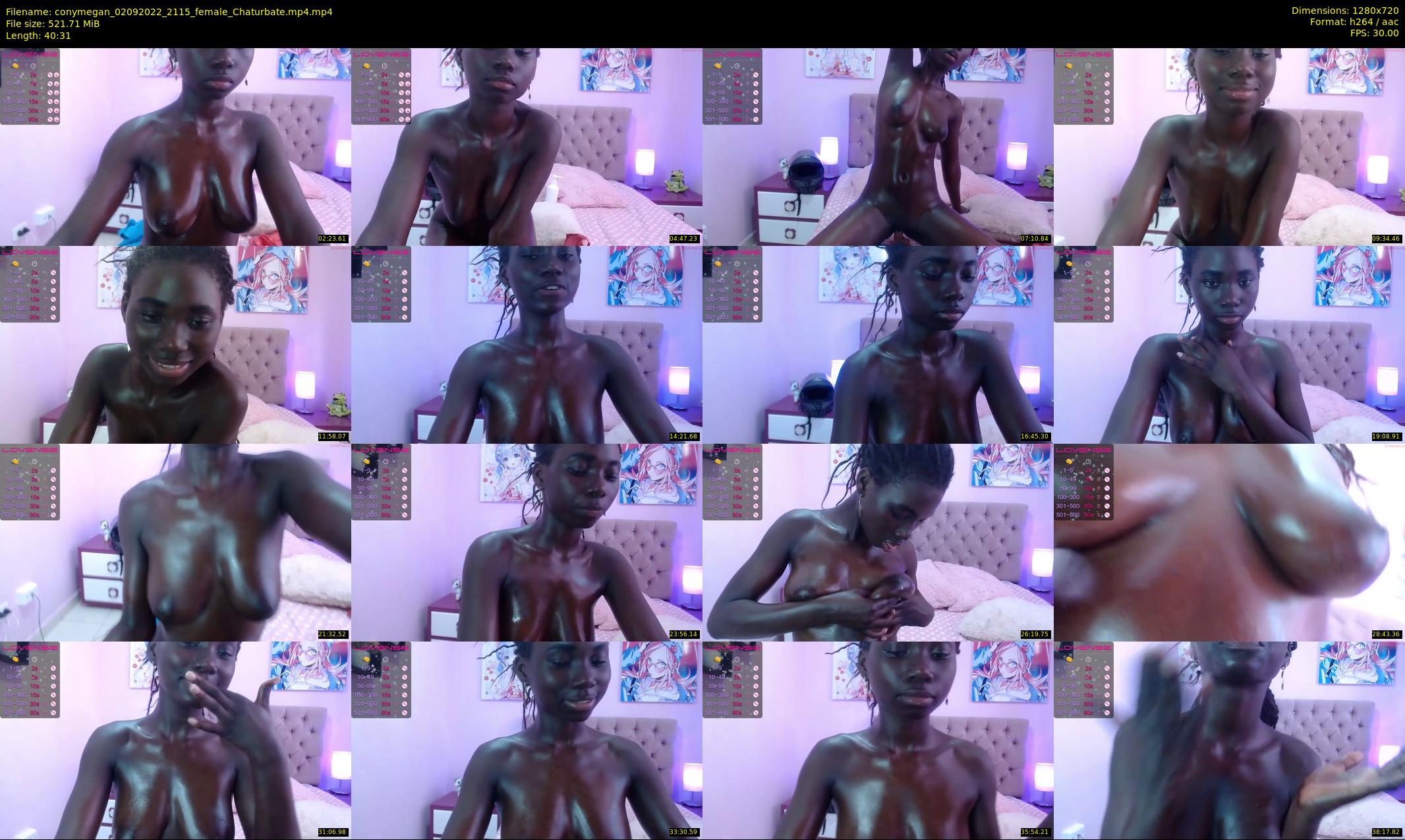 conymegan — 41 minute Chaturbate female cam show recording, 720p, Sep 2, 2022