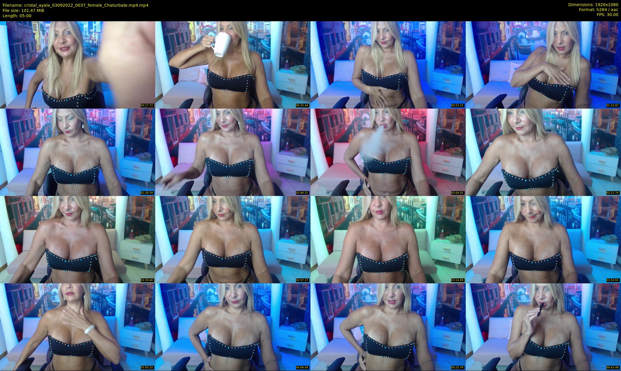 cristal_ayala — 5 minute Chaturbate female cam show recording, 1080p, Sep 3, 2022